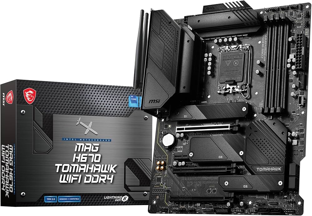 Amazon | MSI MAG H670 TOMAHAWK WIFI DDR4 マザーボード ATX [Intel