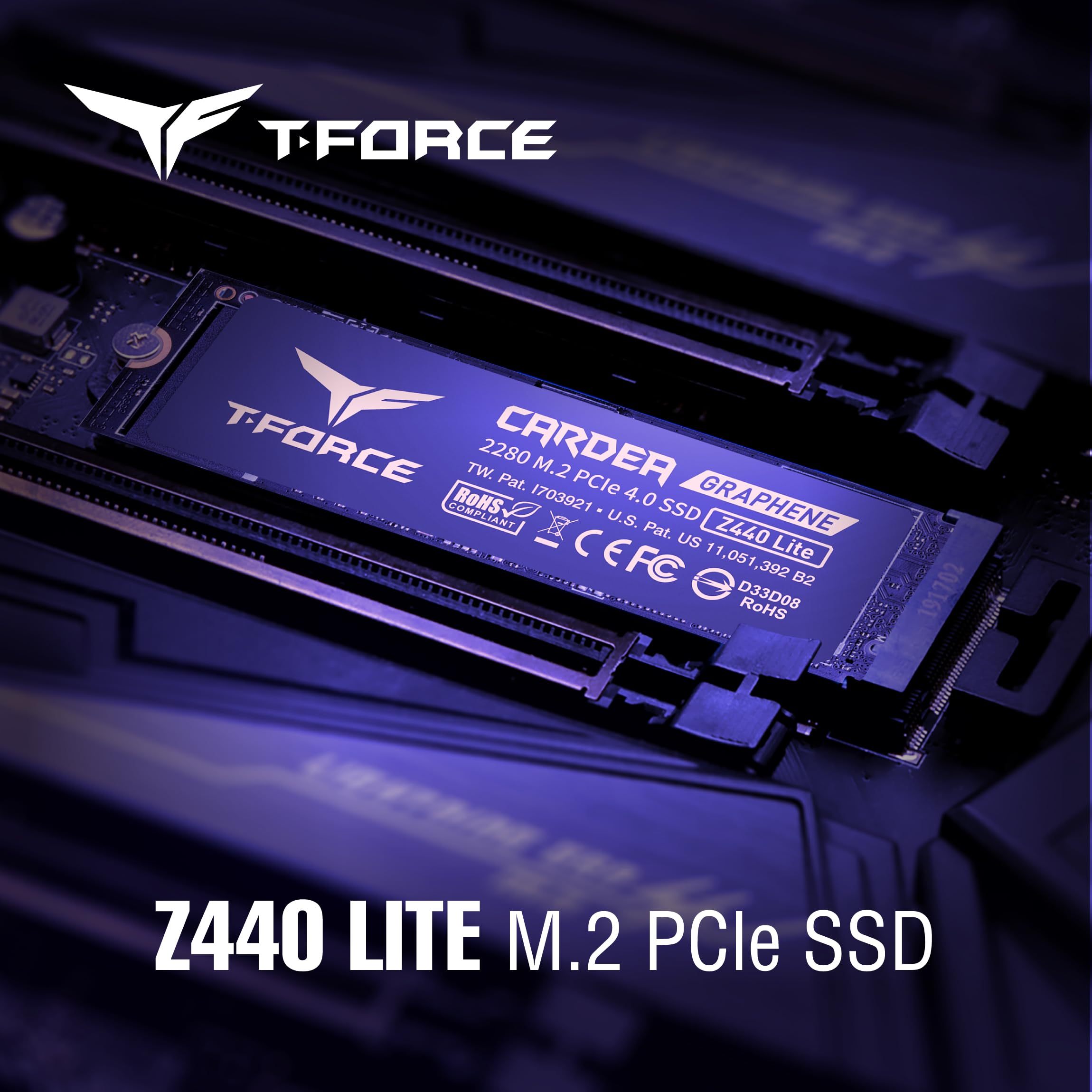 Amazon | TEAMGROUP (旧称 Team) T-FORCE Z440 Lite 1TB TLC NAND NVMe