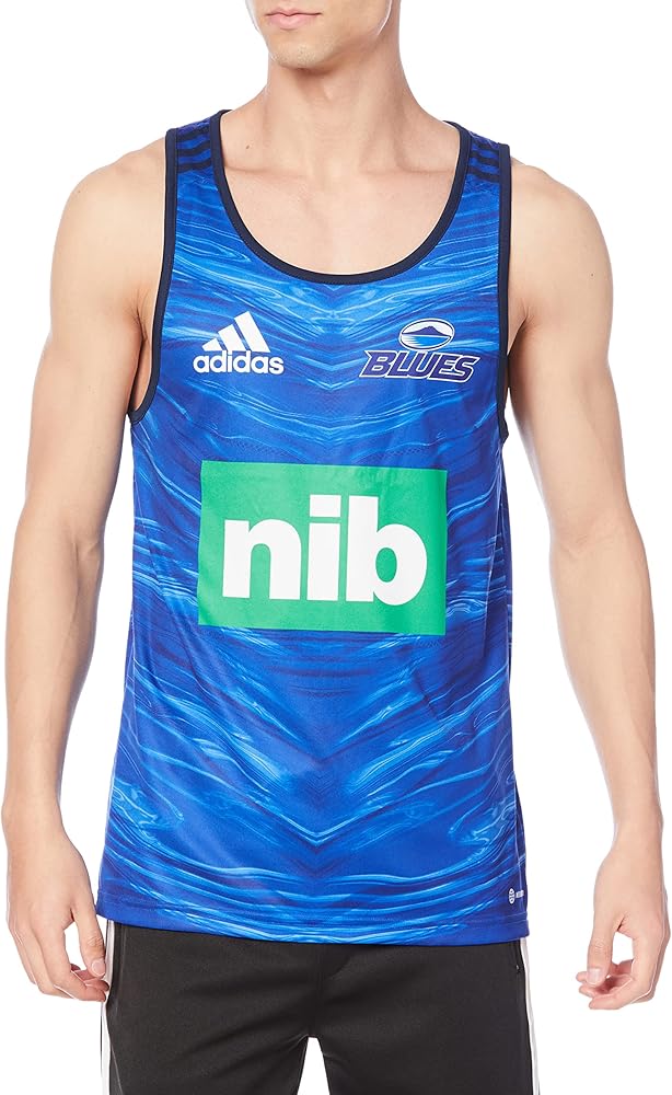 Amazon.co.jp: [アディダス] タンクトップ ブルーズ ラグビー