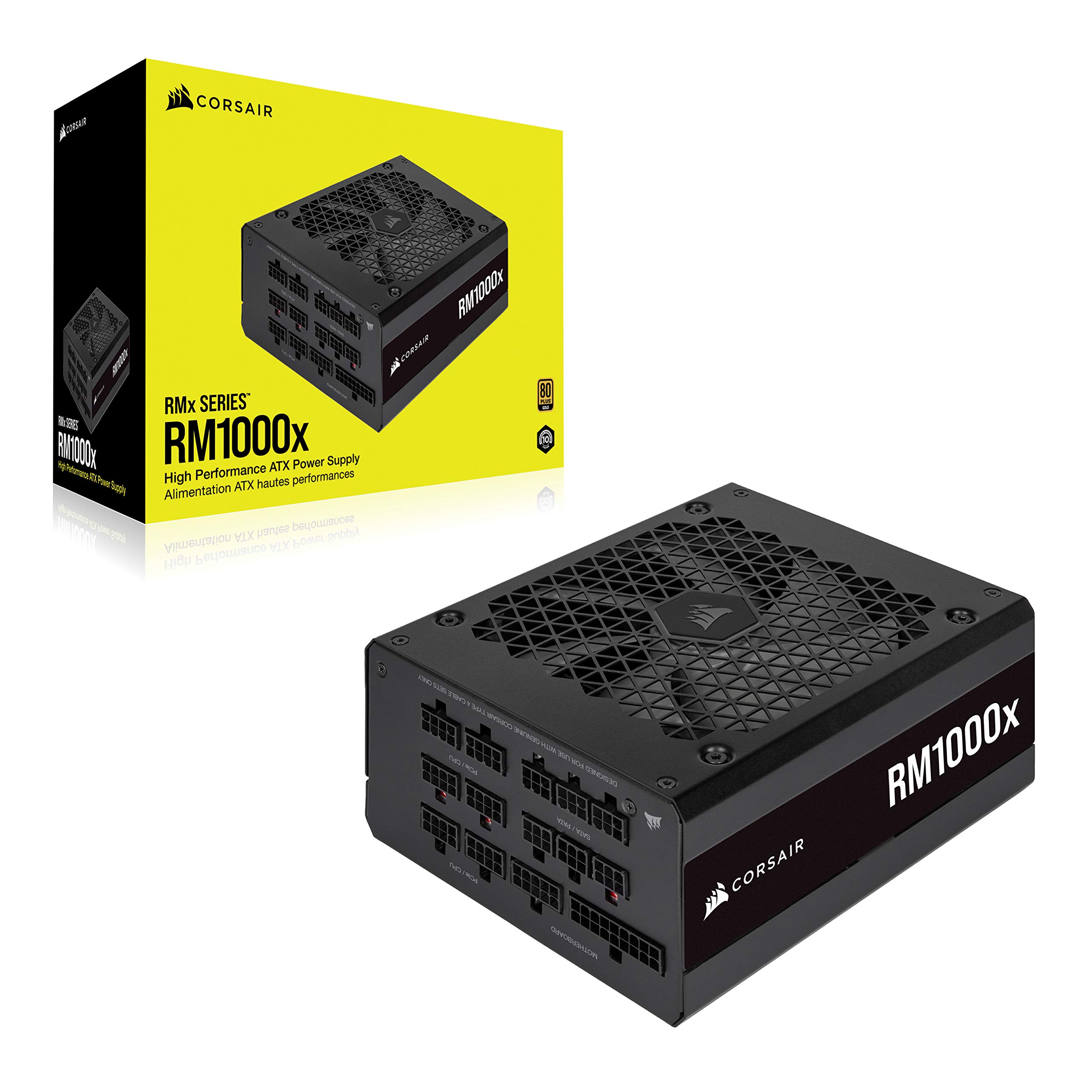 Amazon | CORSAIR RM1000x PC電源ユニット 1000W 80PLUS Gold認証 フル