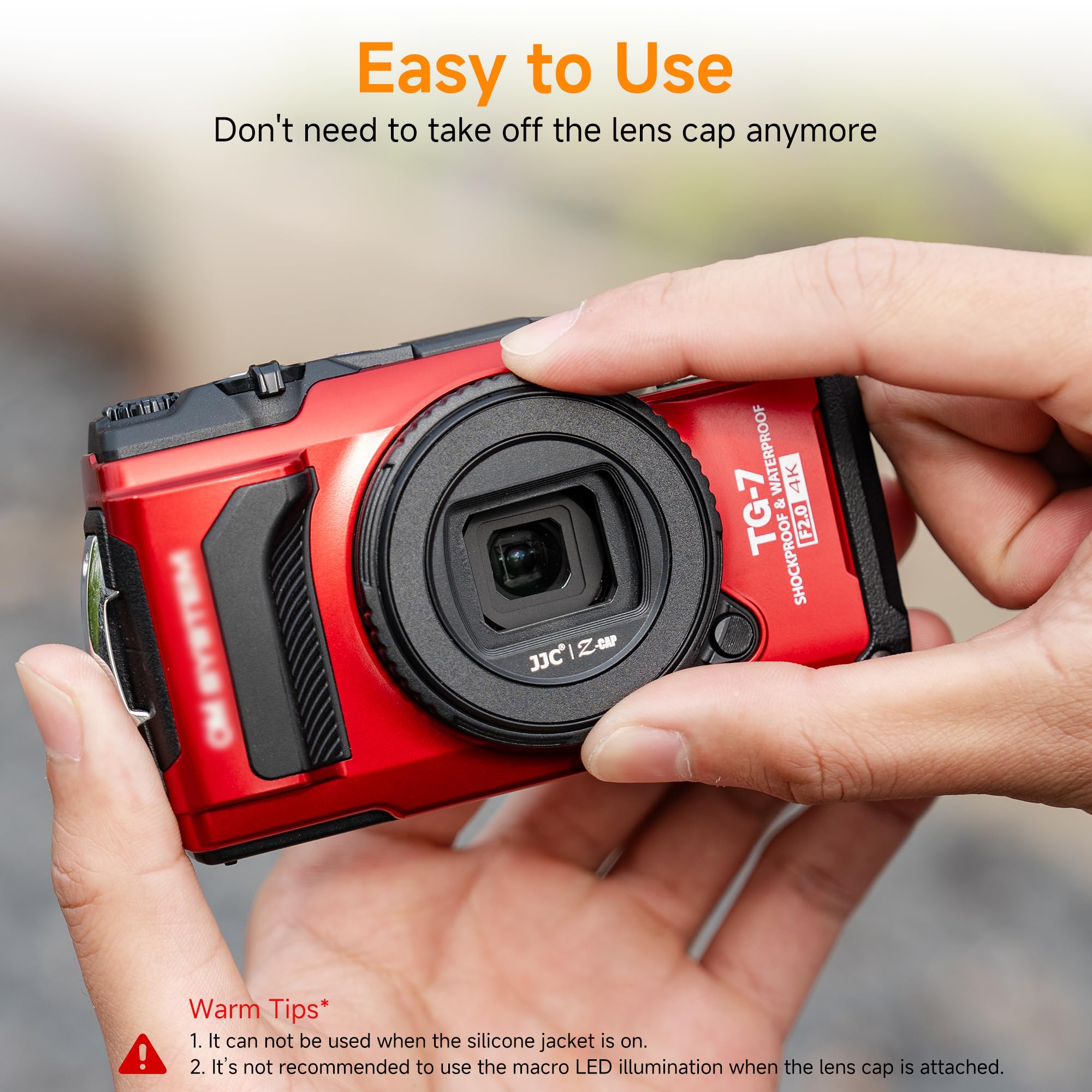 Amazon | JJC LB-T01 レンズキャップカバープロテクター オリンパス TG