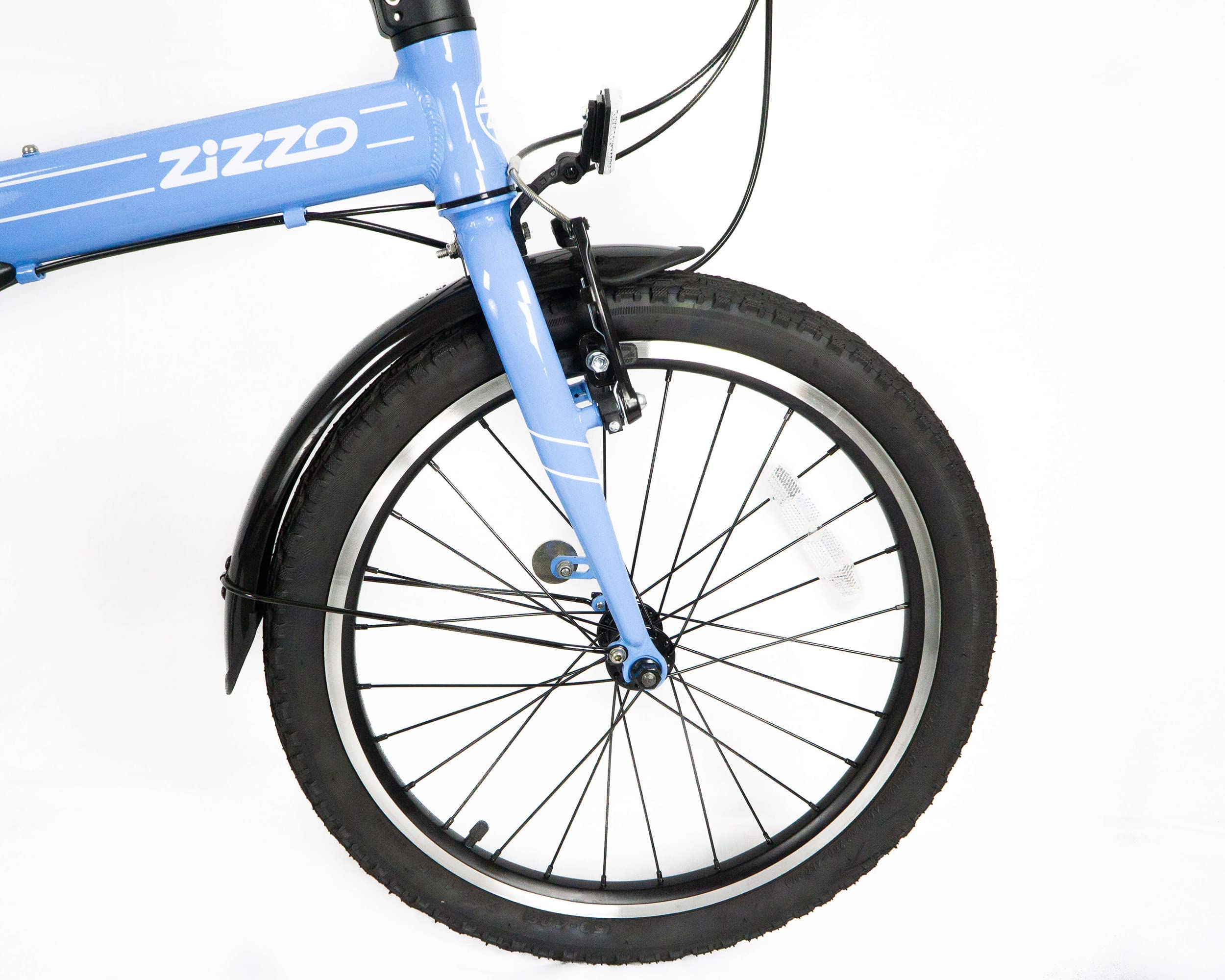 Amazon | ZiZZO Via 20インチ 折りたたみ自転車 軽量アルミフレーム