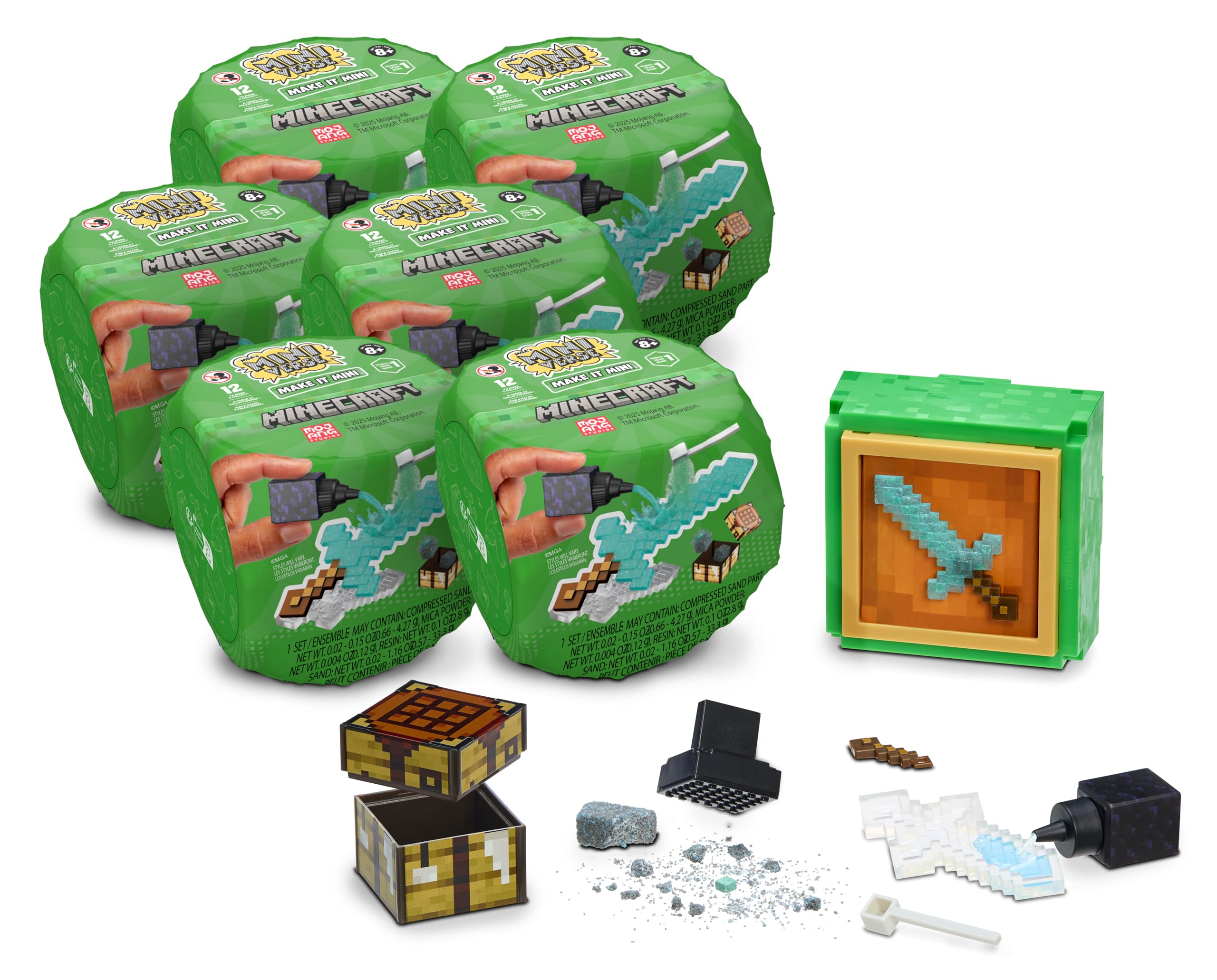 Amazon.co.jp: MGA's Miniverse Make It Mini Minecraft - MGAの