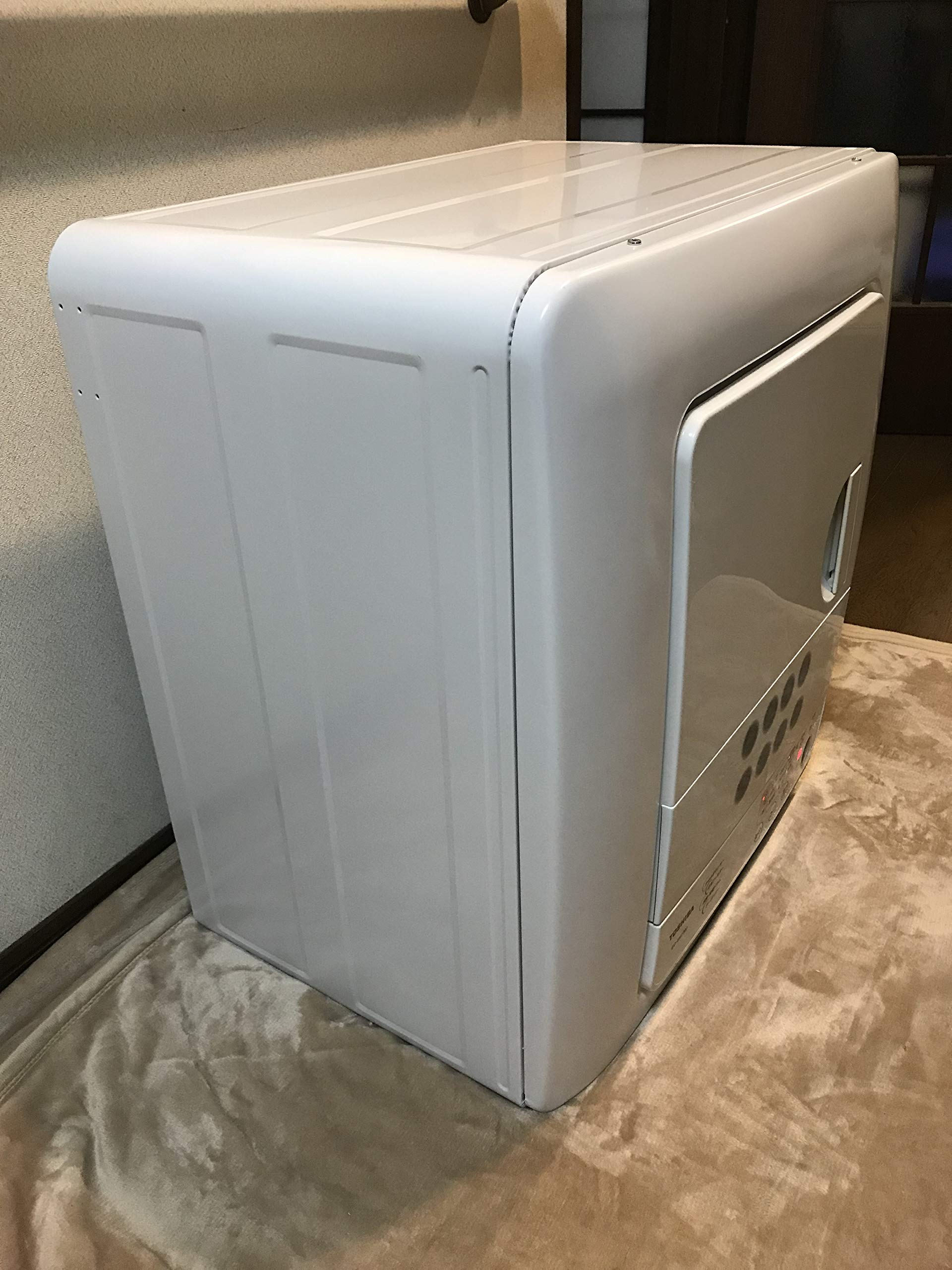 Amazon | 東芝 衣類乾燥機 ED-45C(W) 乾燥容量4.5kg ピュアホワイト