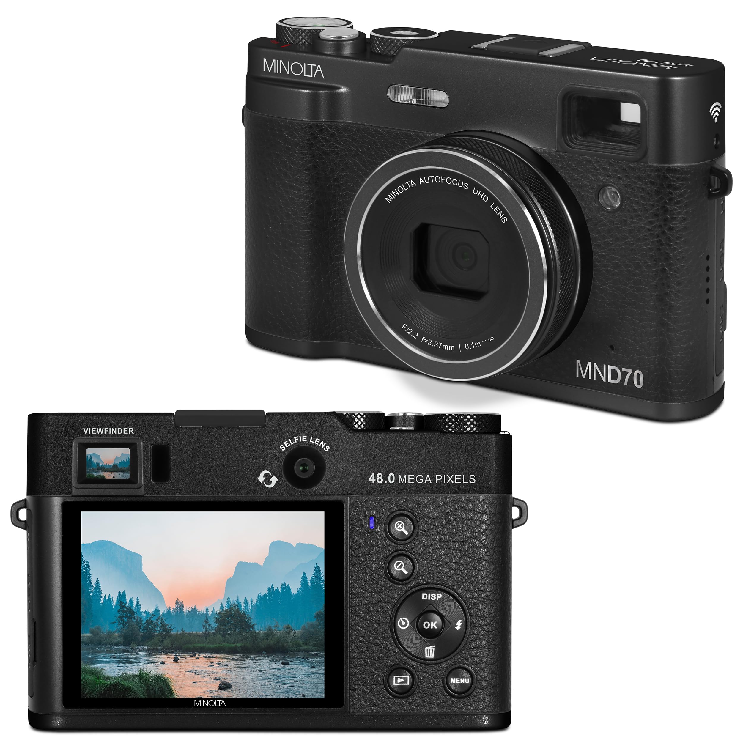Amazon.com : Minolta Retro Digital Camera – 48MP Autofocus Compact