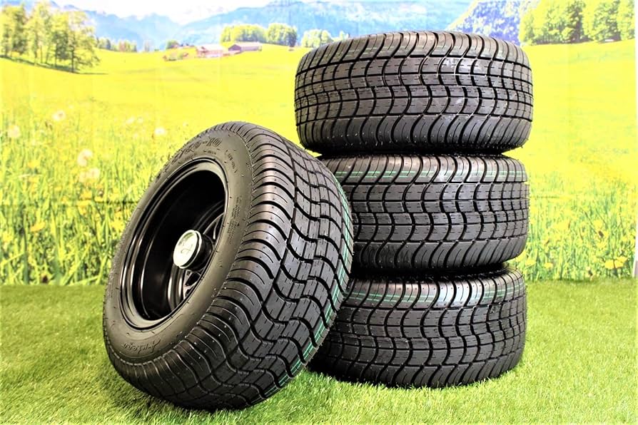 Amazon.co.jp: 205/50-10 ゴルフカート用フュージョン光沢ブラック