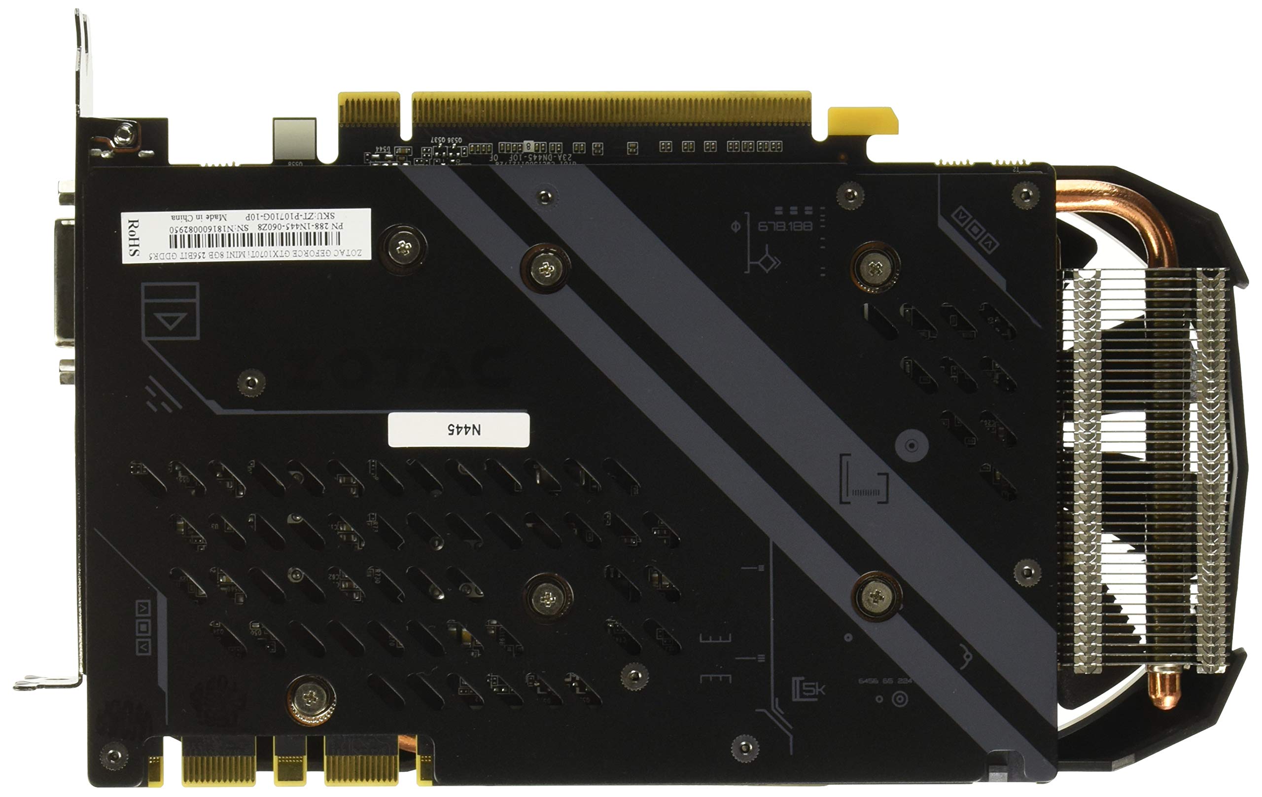 Amazon | GEFORCE GTX 1070 TI MINI 8GB。 | ZOTAC | グラフィック