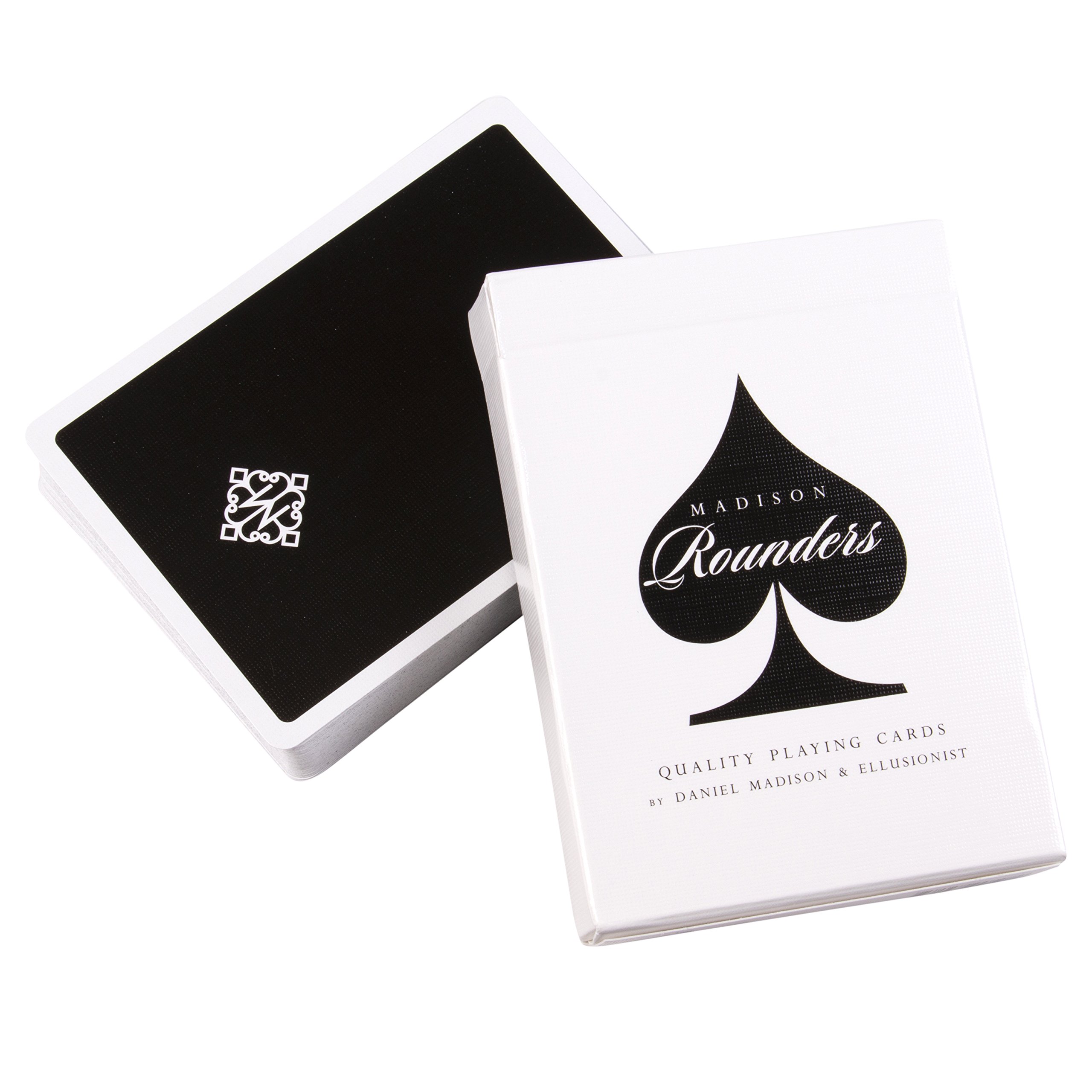 Amazon.com: Ellusionist Madison Rounders Playing Cards, Black