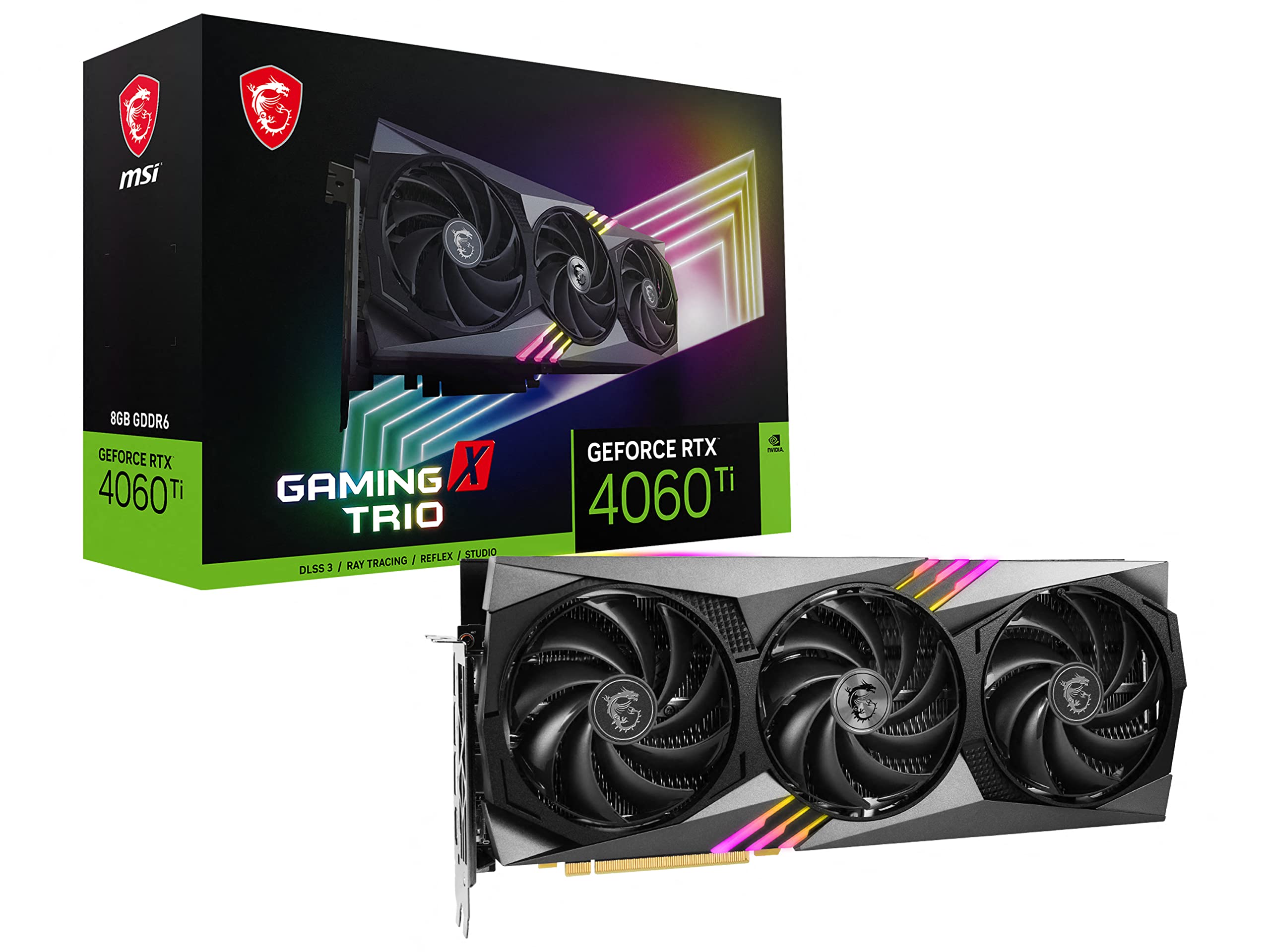 Amazon | MSI GeForce RTX 4060 Ti GAMING X TRIO 8G グラフィックス