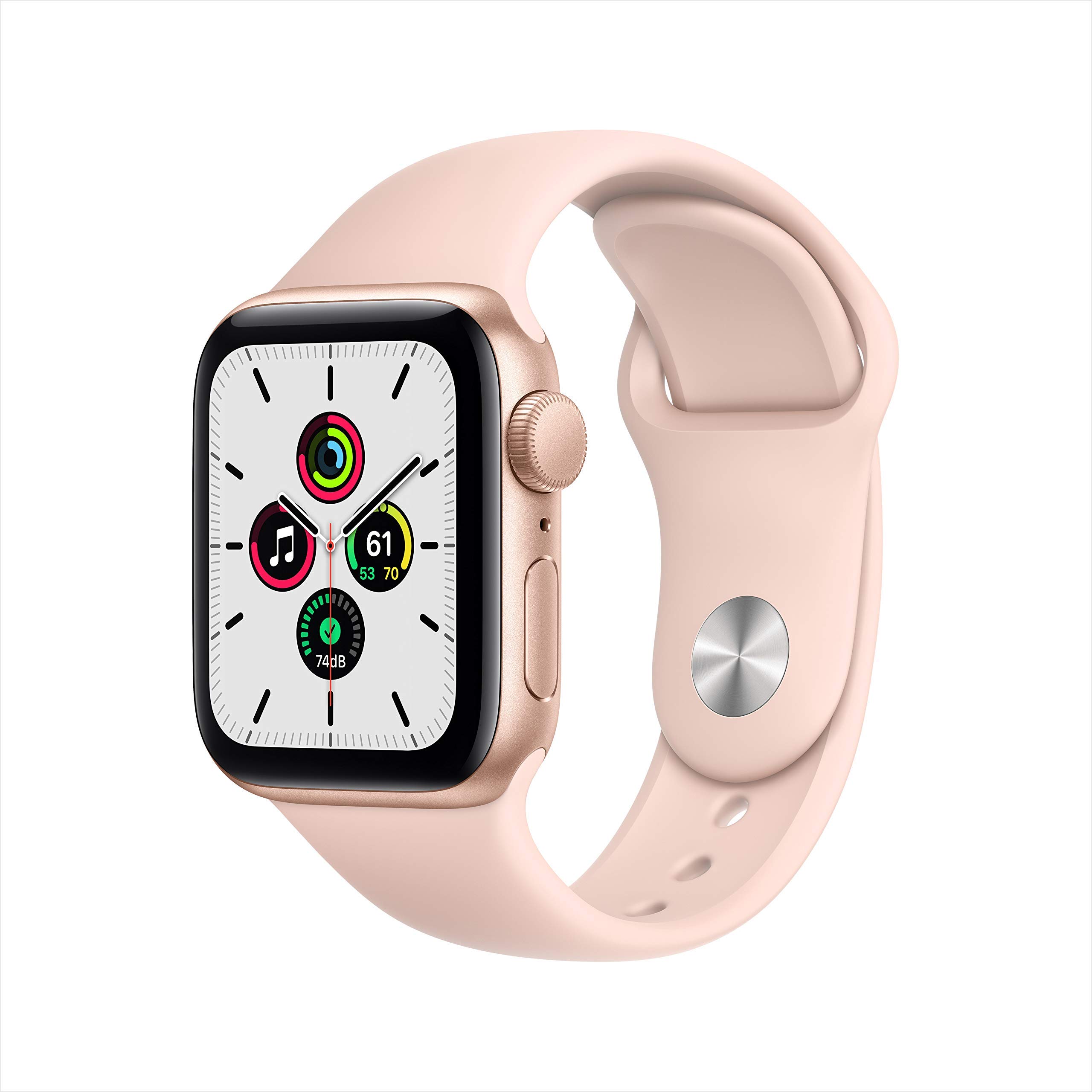 Amazon.com: Apple Watch SE (GPS, 40mm) - Gold Aluminum Case with