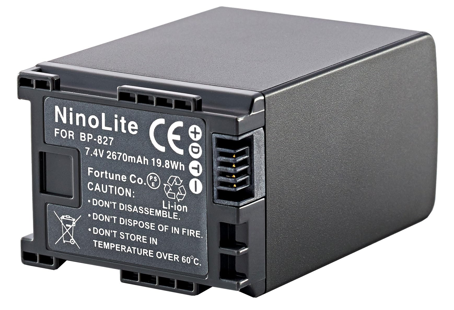 Amazon | NinoLite(NinoLite) BP-827 BP-827D 互換 バッテリー