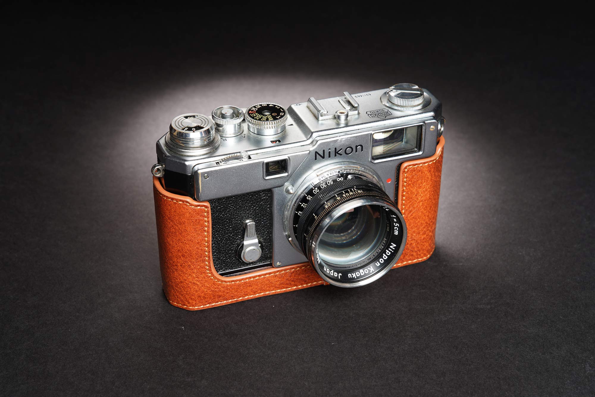 Amazon | BolinUS Nikon S2 フィルム カメラケース ハンドメイド 本革