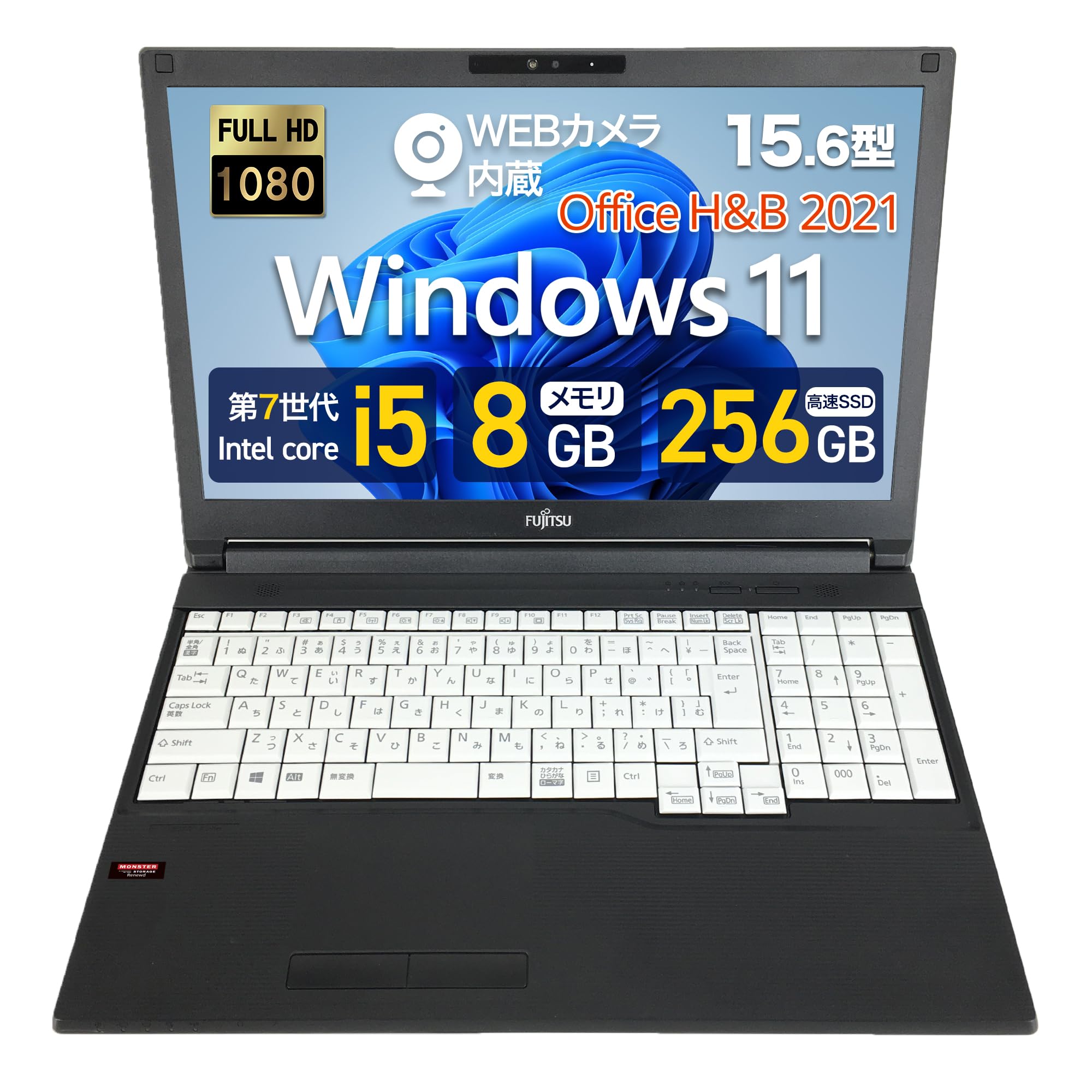 Amazon.co.jp: Fujitsu Laptop A577/15.6 Type/7th Generation/Core i5