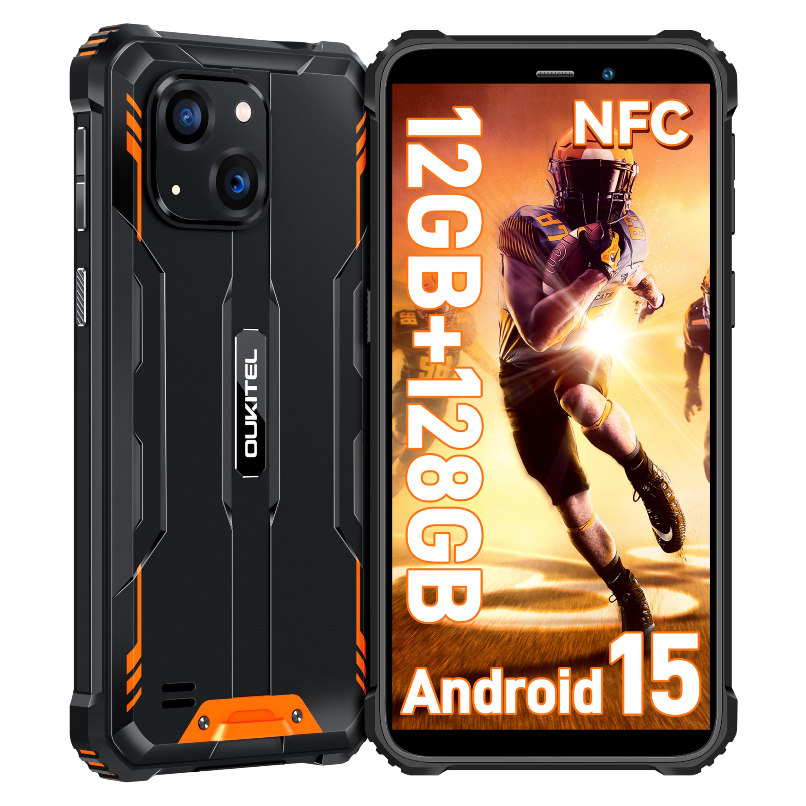 Amazon | OUKITEL WP32 simフリー スマホ 本体 12GB RAM 128GB ROM 1TB