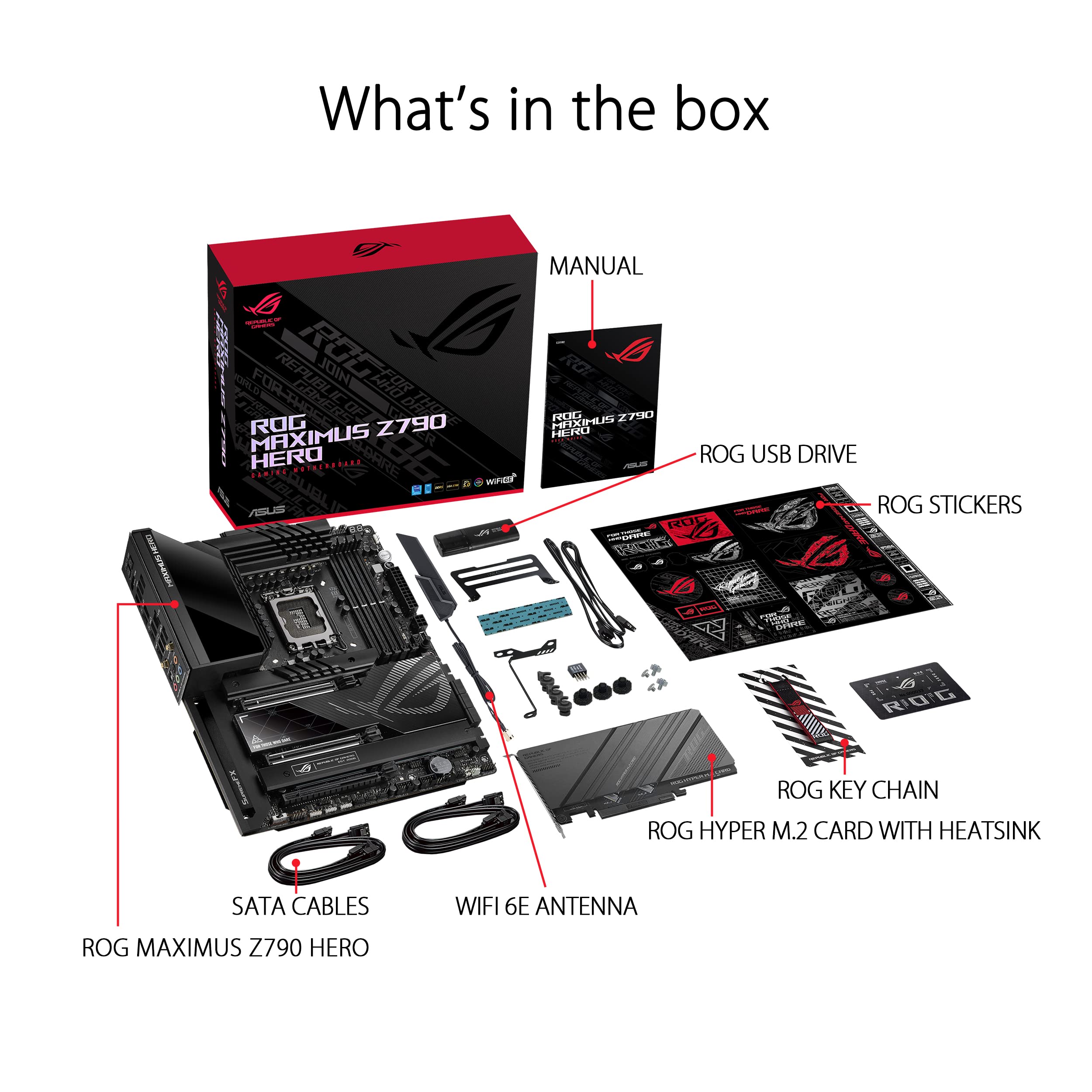 Amazon.com: ASUS ROG Maximus Z790 Hero WiFi6E LGA 1700(Intel 14th