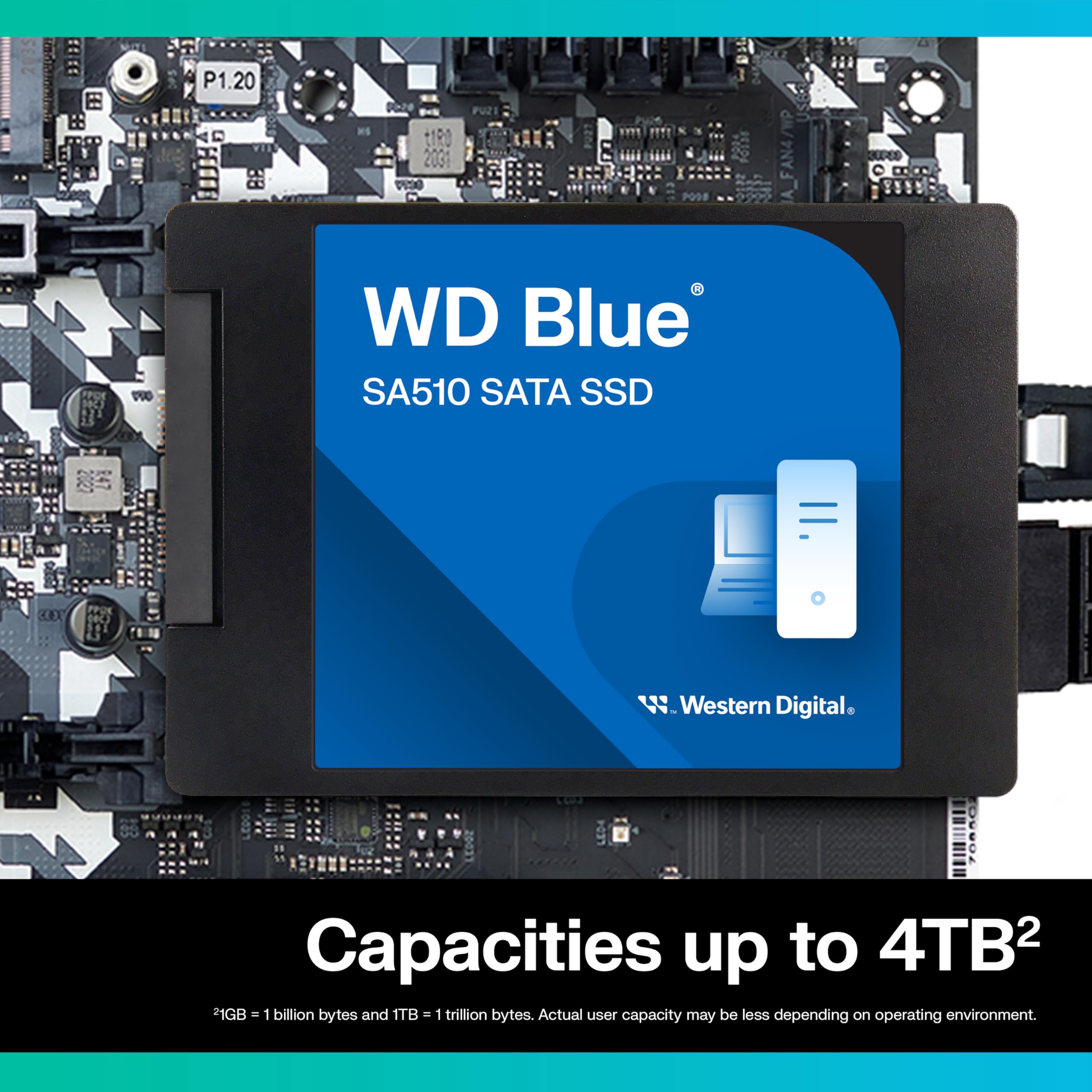 Amazon | Western Digital 1TB WD Blue SA510 SATA 内蔵ソリッド