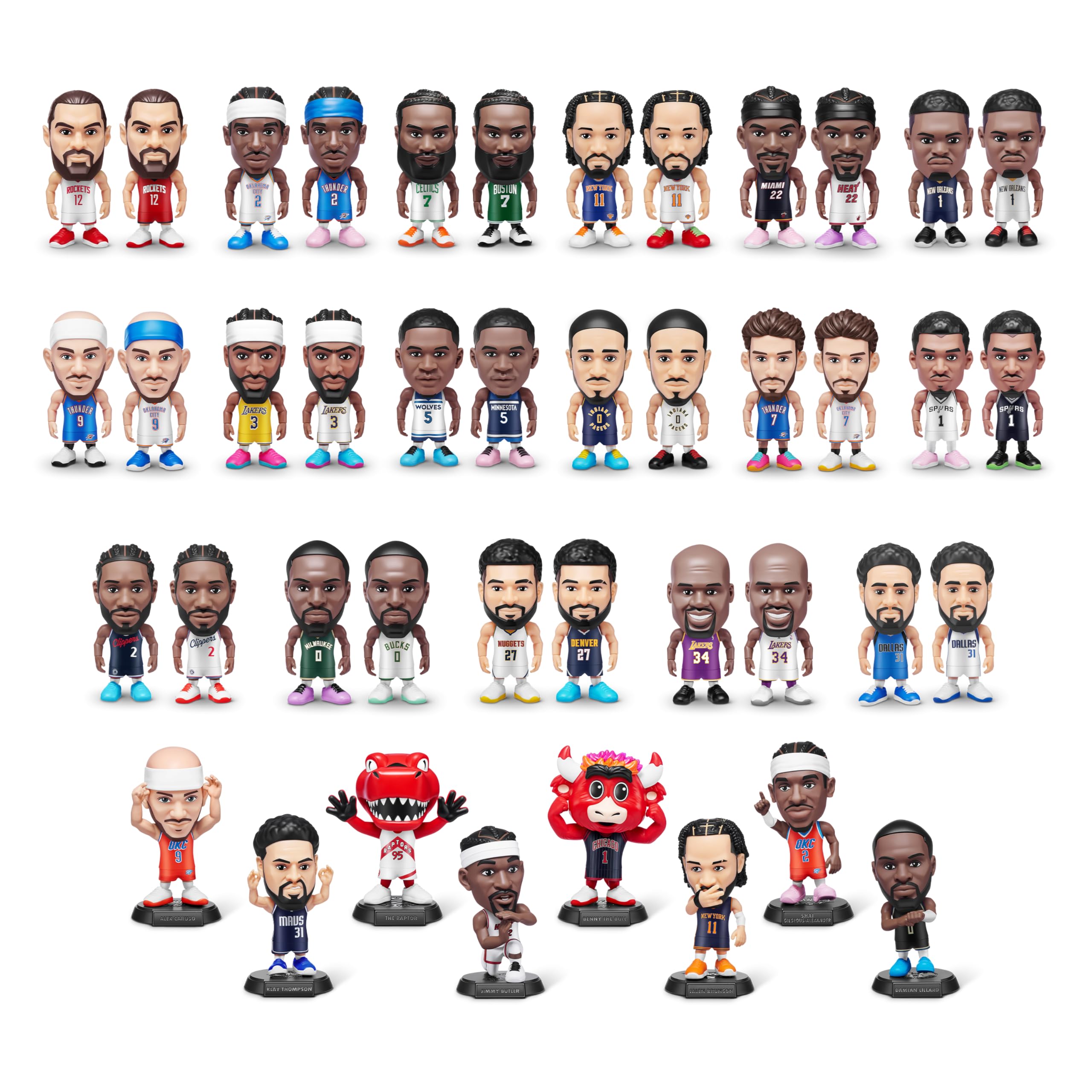 5 SURPRISE NBA Ballers, Série 2, ZURU Unboxing Meninos Basquete