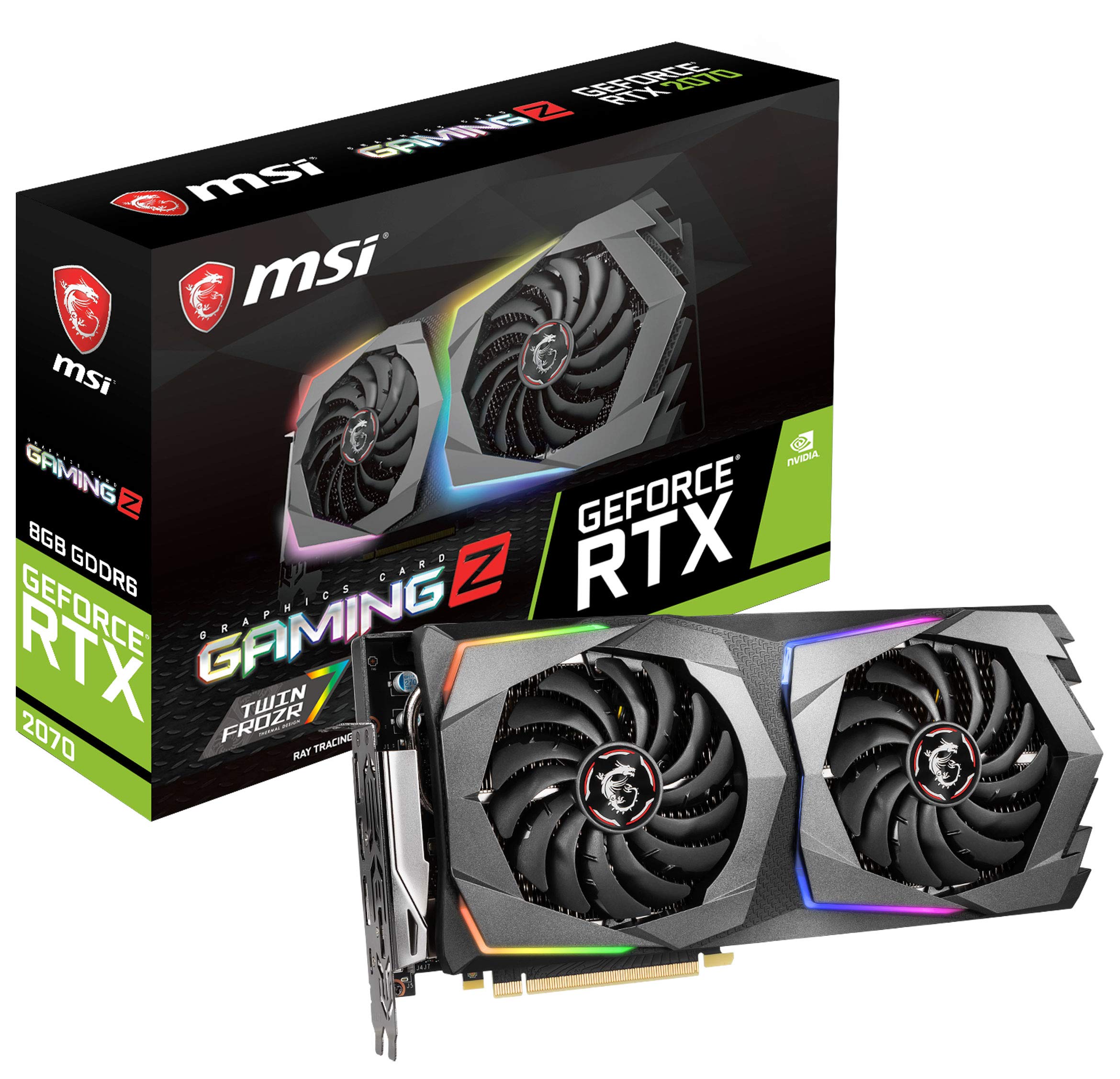 Amazon.com: MSI GAMING GeForce RTX 2070 8GB GDRR6 256-bit HDMI/DP