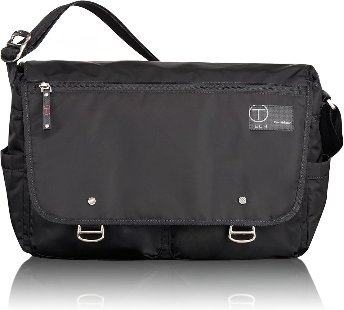 Amazon.com | Tumi Luggage T-Tech Icon Hans Laptop Messenger, Black