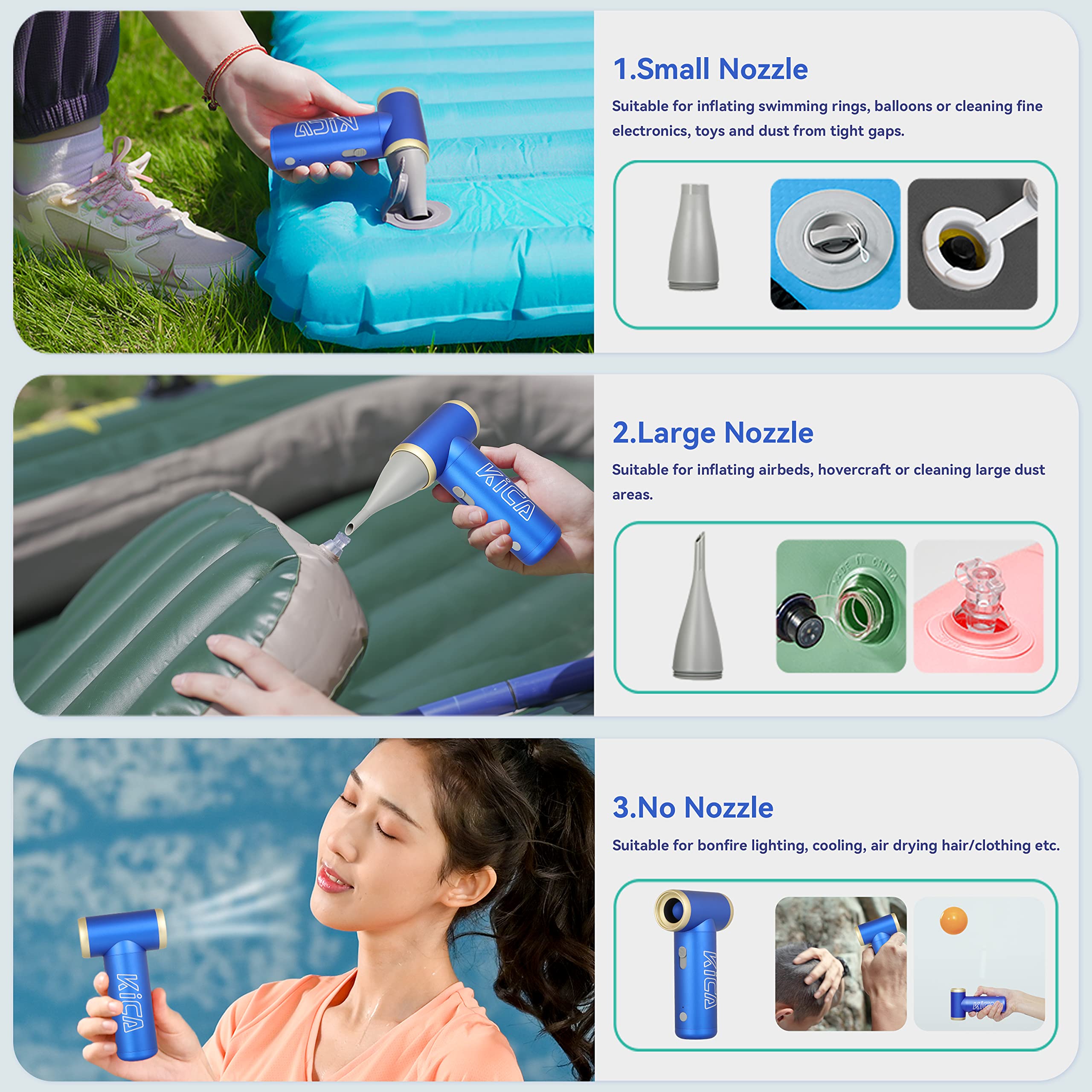 Amazon.co.jp: KiCA Jetfan 2 電動エアブロワー エアダスター