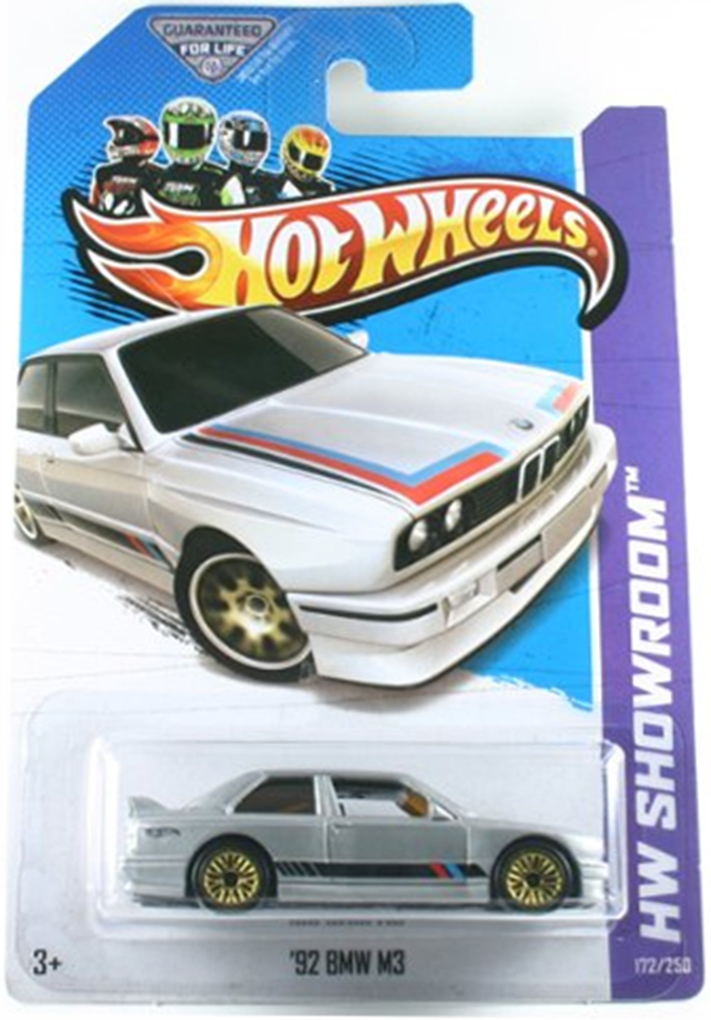 Amazon.com: 2013 Hot Wheels 92 BMW M3 172/250 - Rare! : Toys & Games