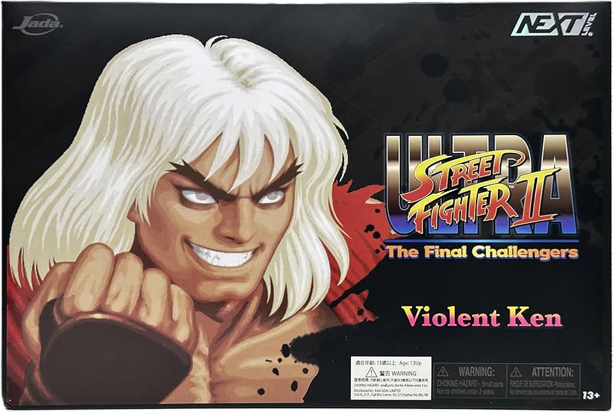 Amazon.co.jp: Jada Toys JD35552 ストリートファイターII 洗脳ケン