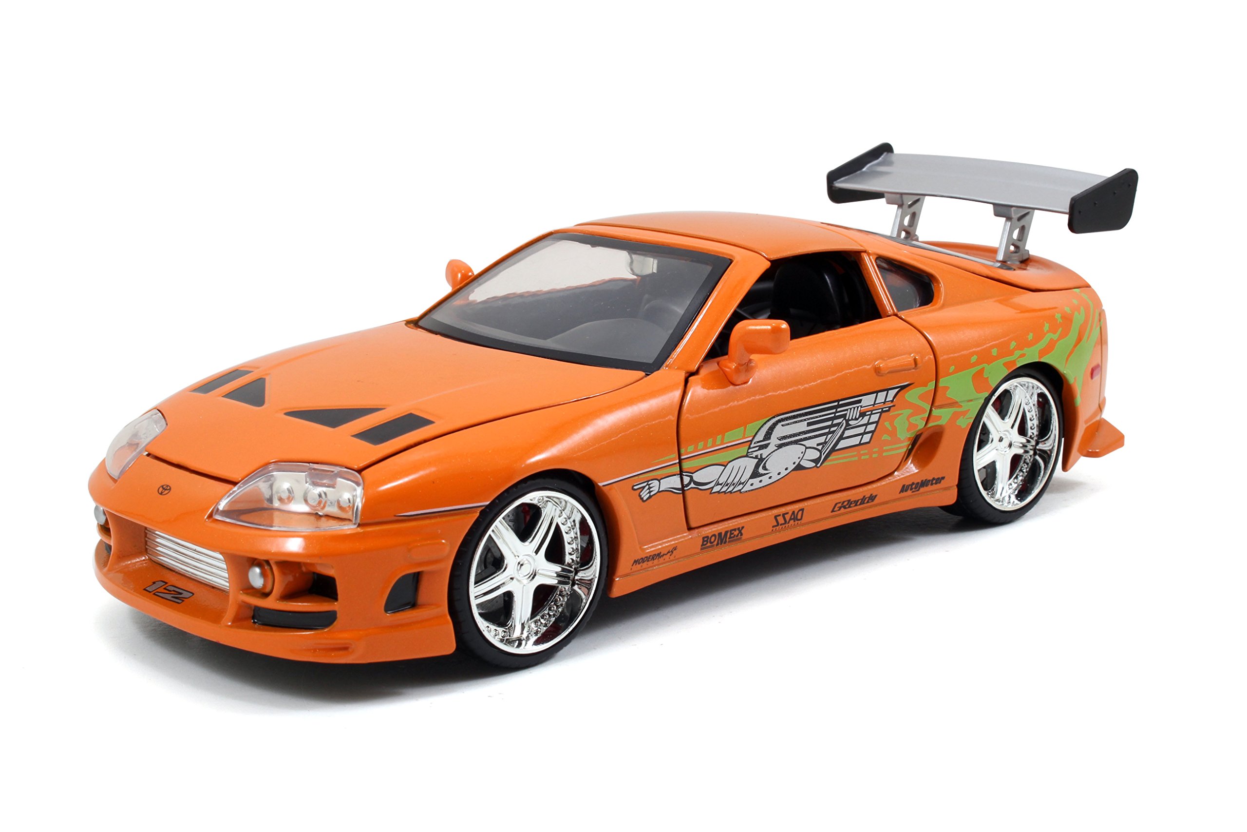 Amazon.com: Jada Toys Fast & Furious 1:24 Brian's Toyota Supra Die