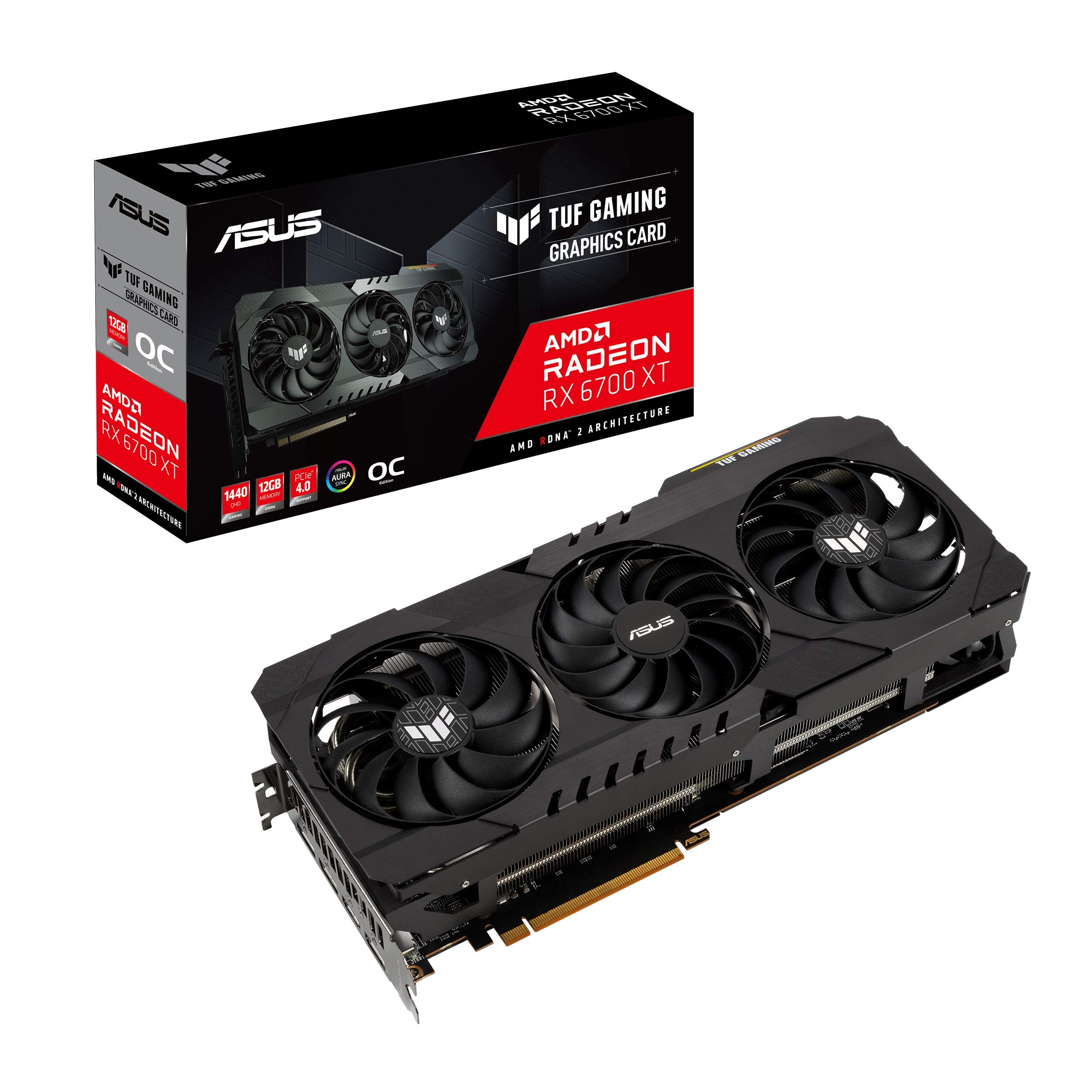Amazon.com: ASUS TUF Gaming AMD Radeon RX 6700 XT OC Edition