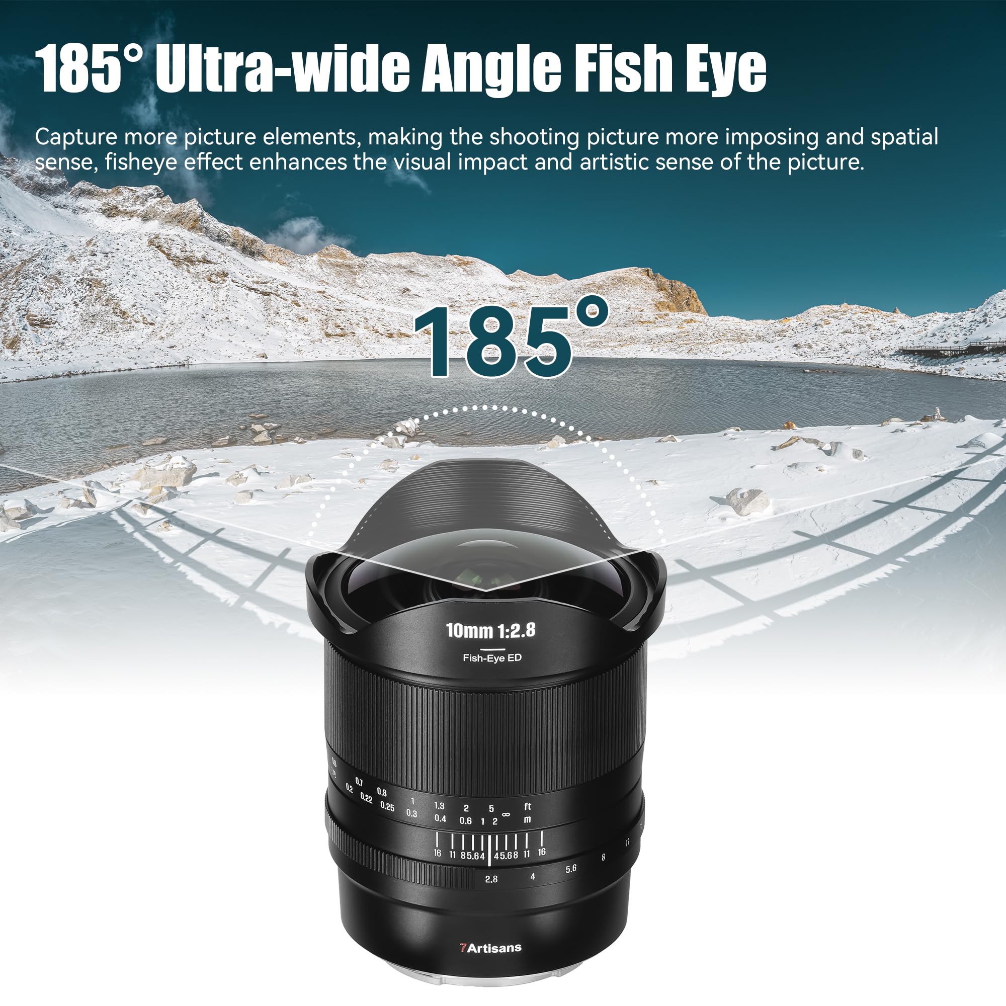 Amazon.com : 7artisans 10mm F2.8 II Full Frame Ultra Wide Angle