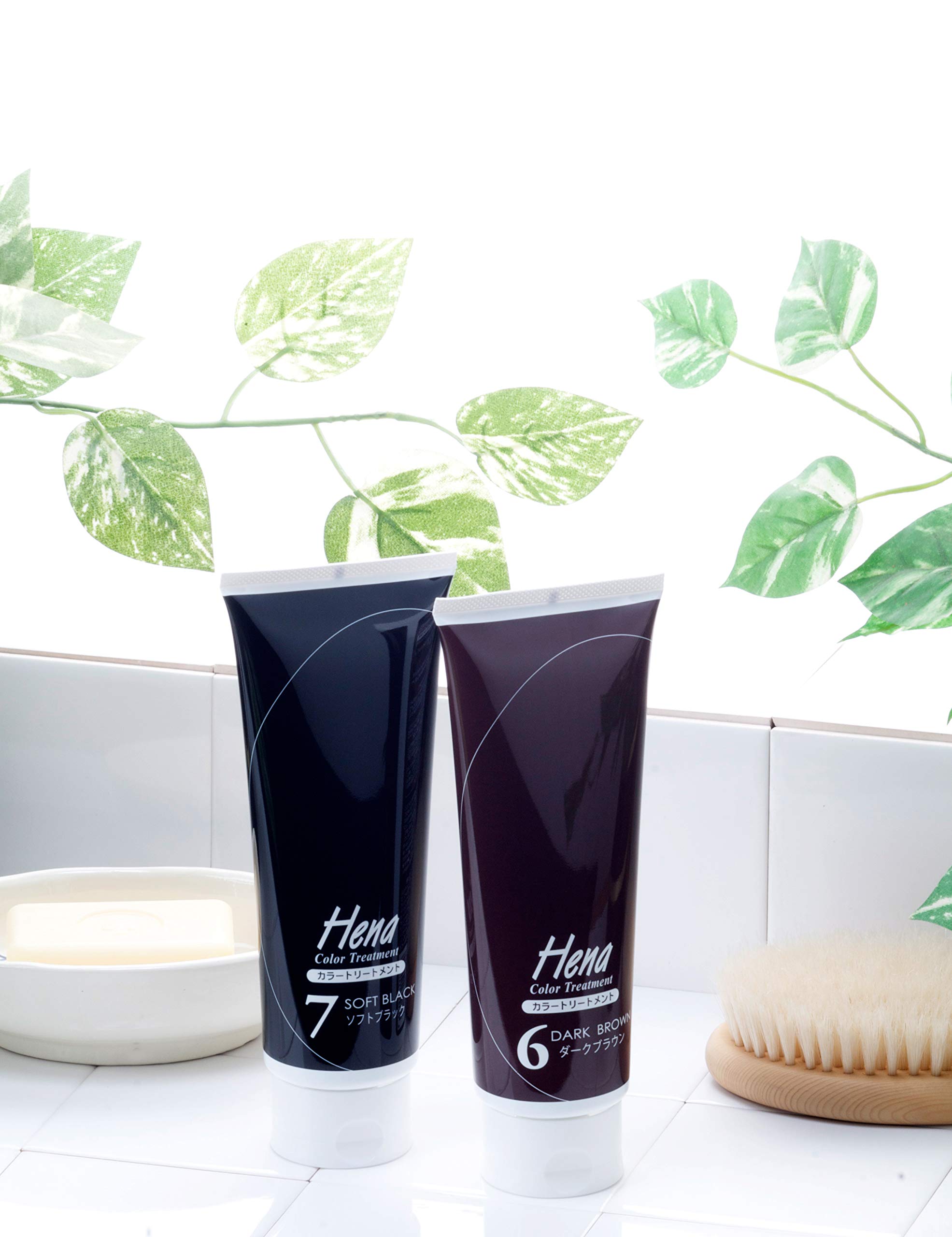 Amazon | テンスター ヘナカラートリートメント ソフトブラック 250g