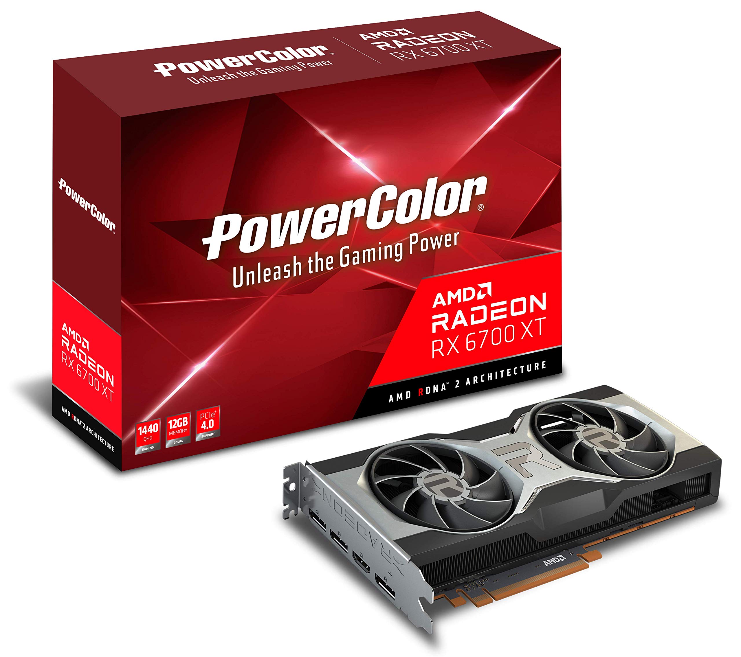 PowerColor AMD Radeon RX 6700 XT 12GB GDDR6 Memory Gaming Graphics