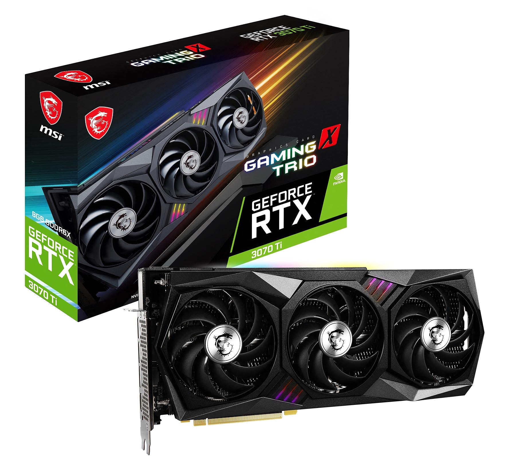 Amazon | MSI GeForce RTX 3070 Ti GAMING X TRIO 8G グラフィックス