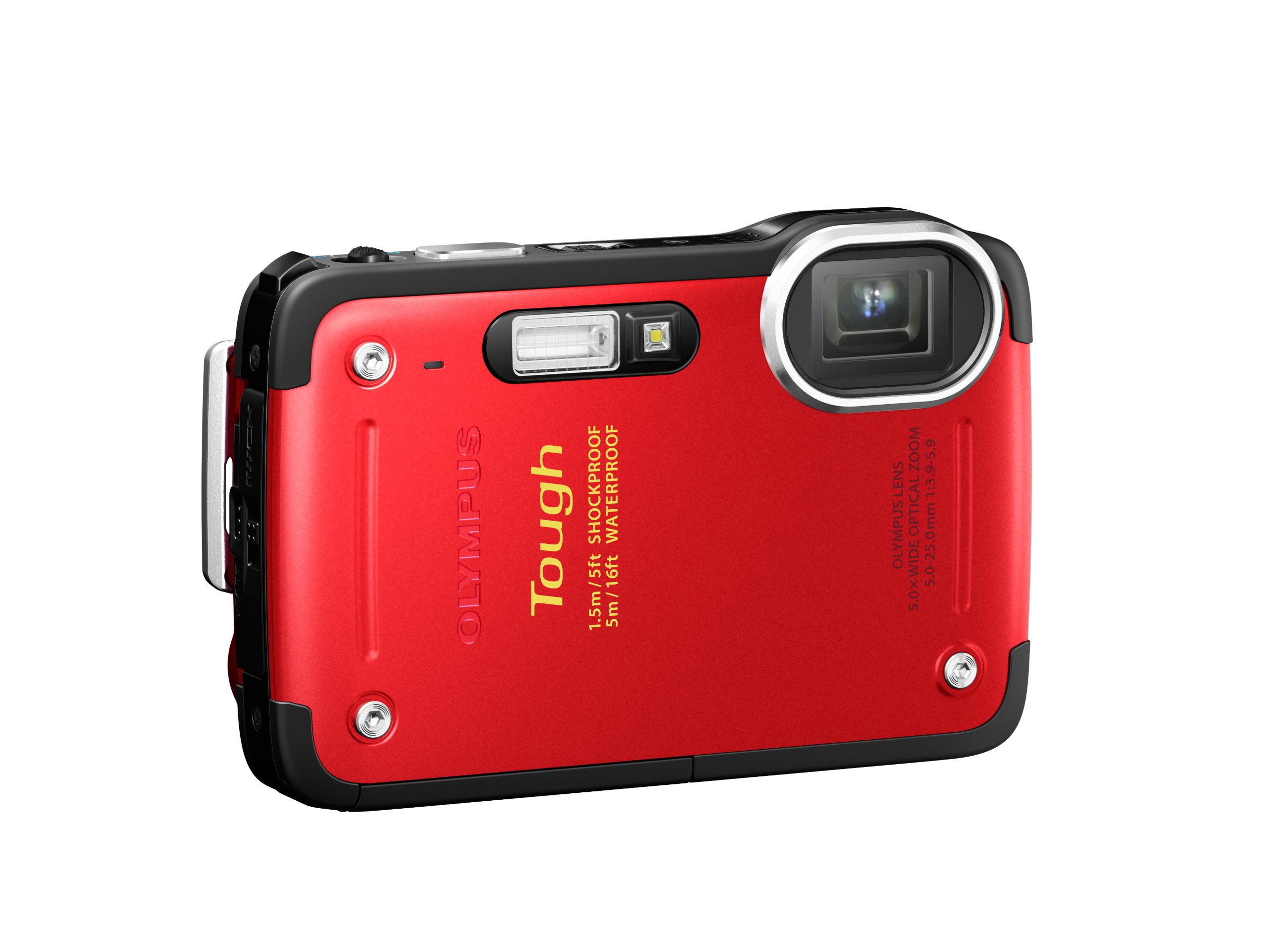 Amazon.co.jp: OLYMPUS デジタルカメラ STYLUS TG-625 レッド 1200万