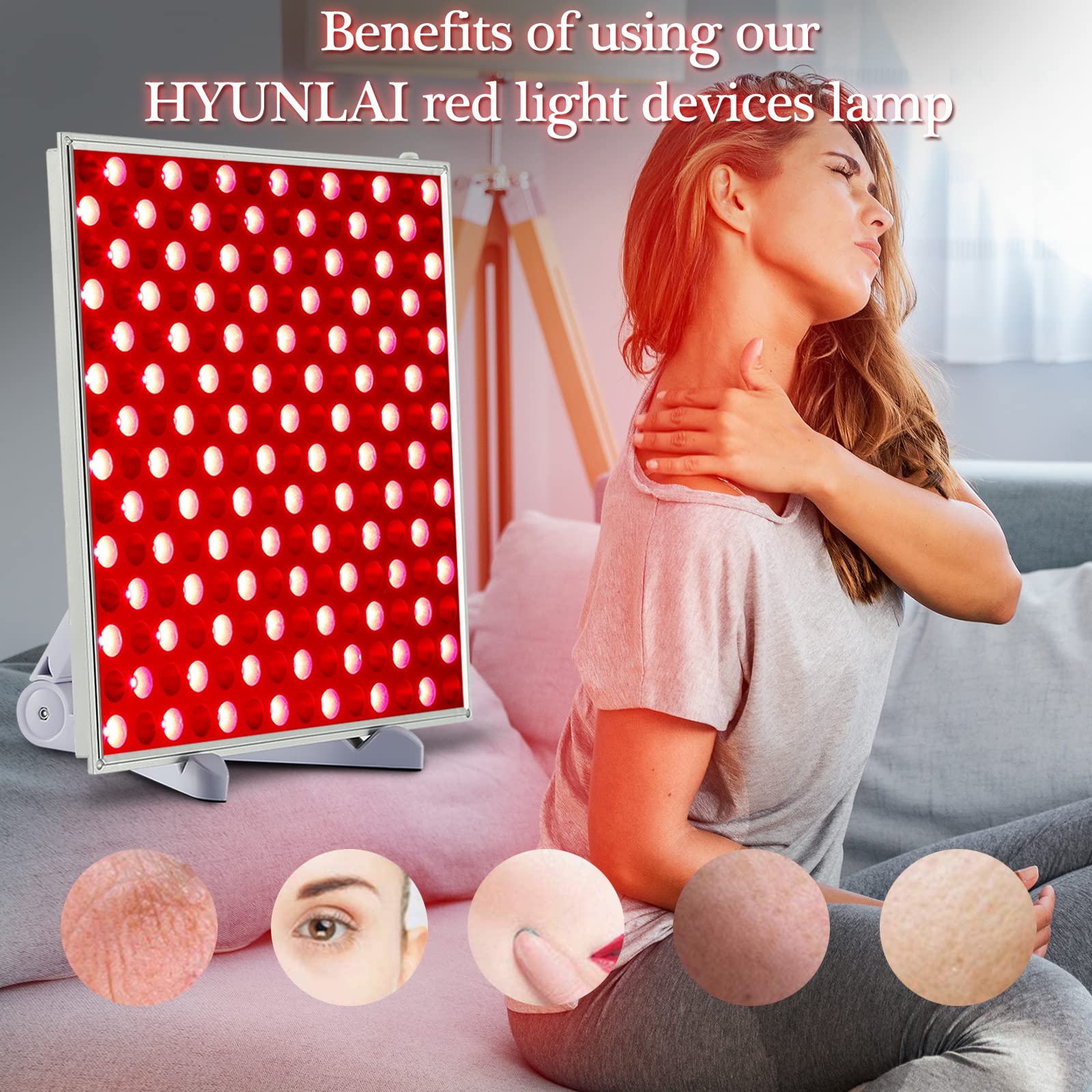Amazon.co.jp : HYUNLAI レッドライトランプ タイマー付き 100W