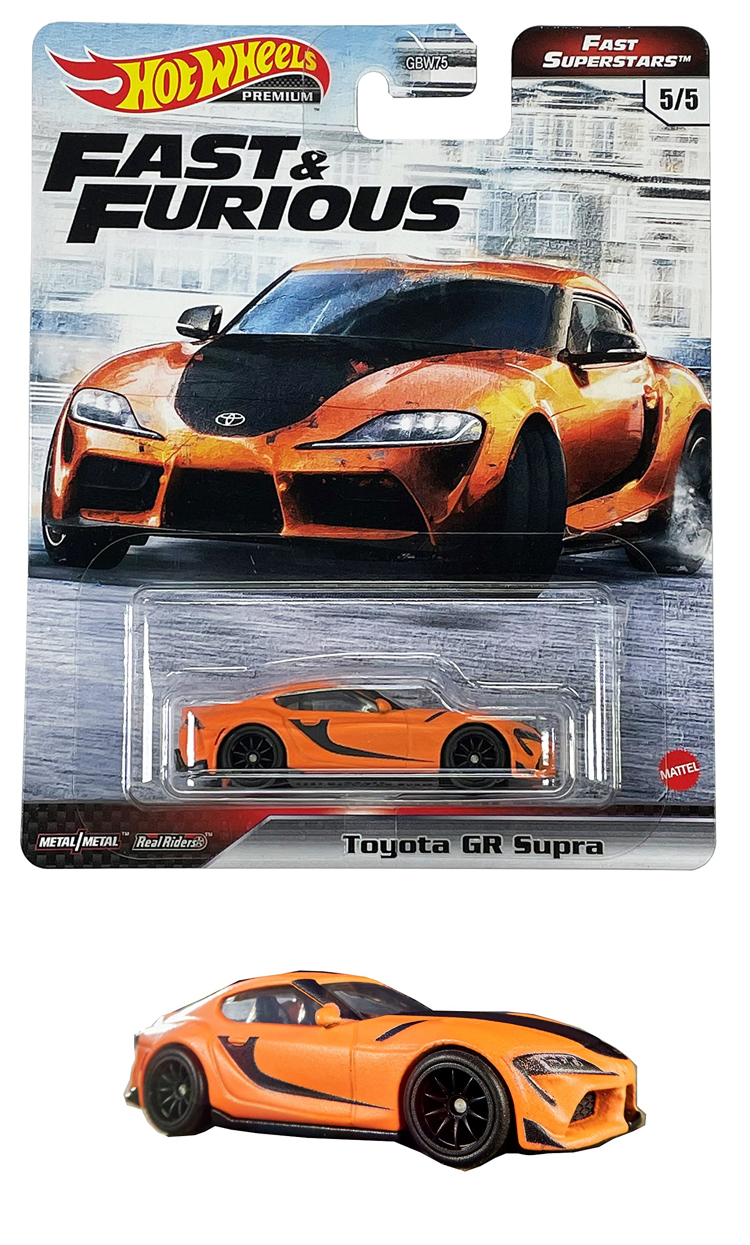 Hot Wheels Premium Fast & Furious Fast Superstars Toyota GR Supra