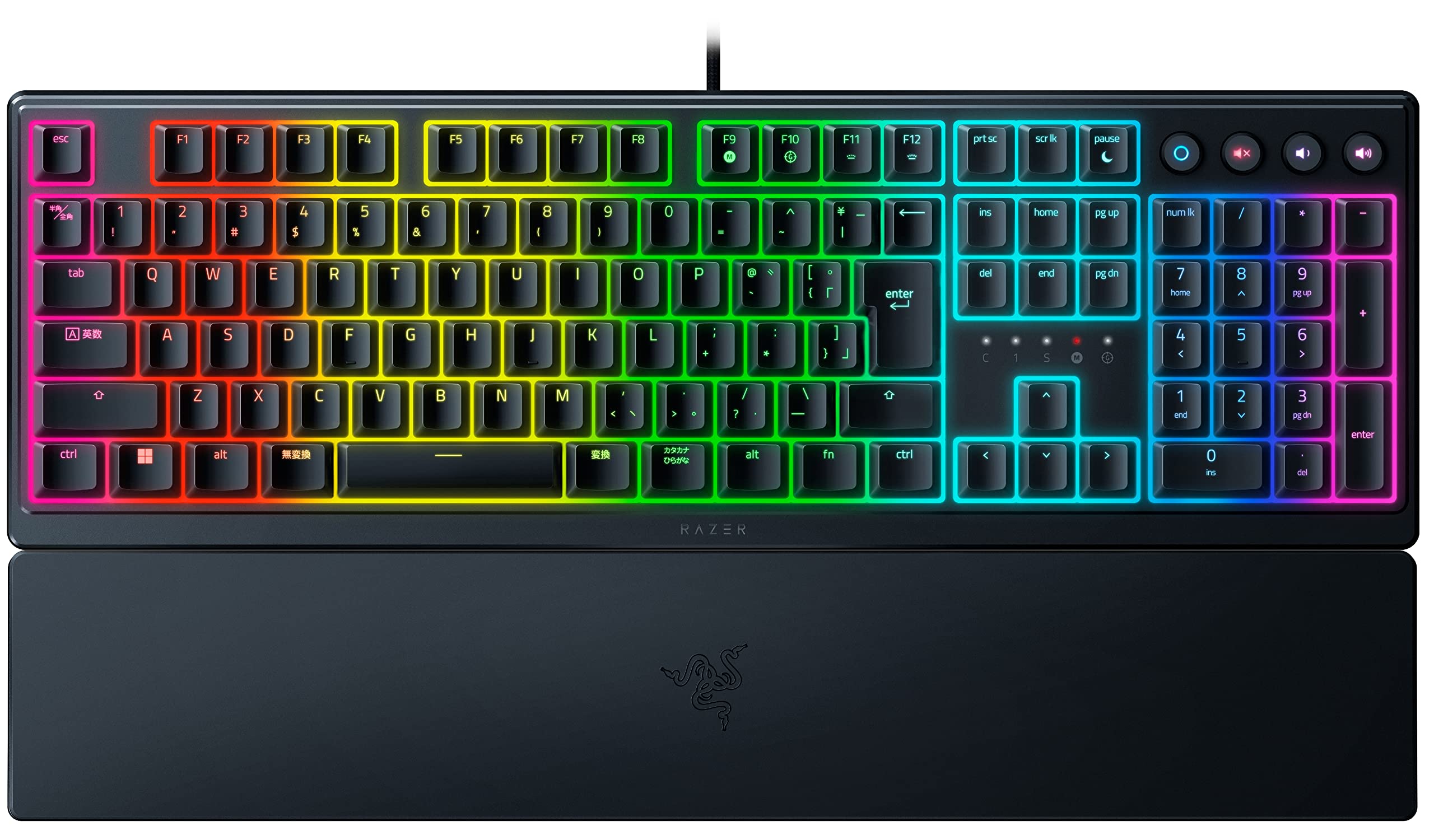 Amazon.co.jp: Razer レイザー Ornata V3 JP ゲーミングキーボード