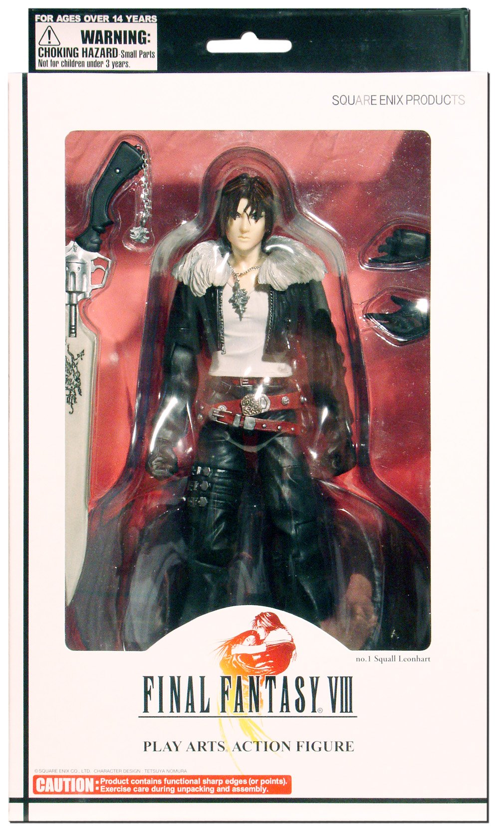 Amazon.co.jp: FINAL FANTASY VIII PLAY ARTS スコール・レオンハート