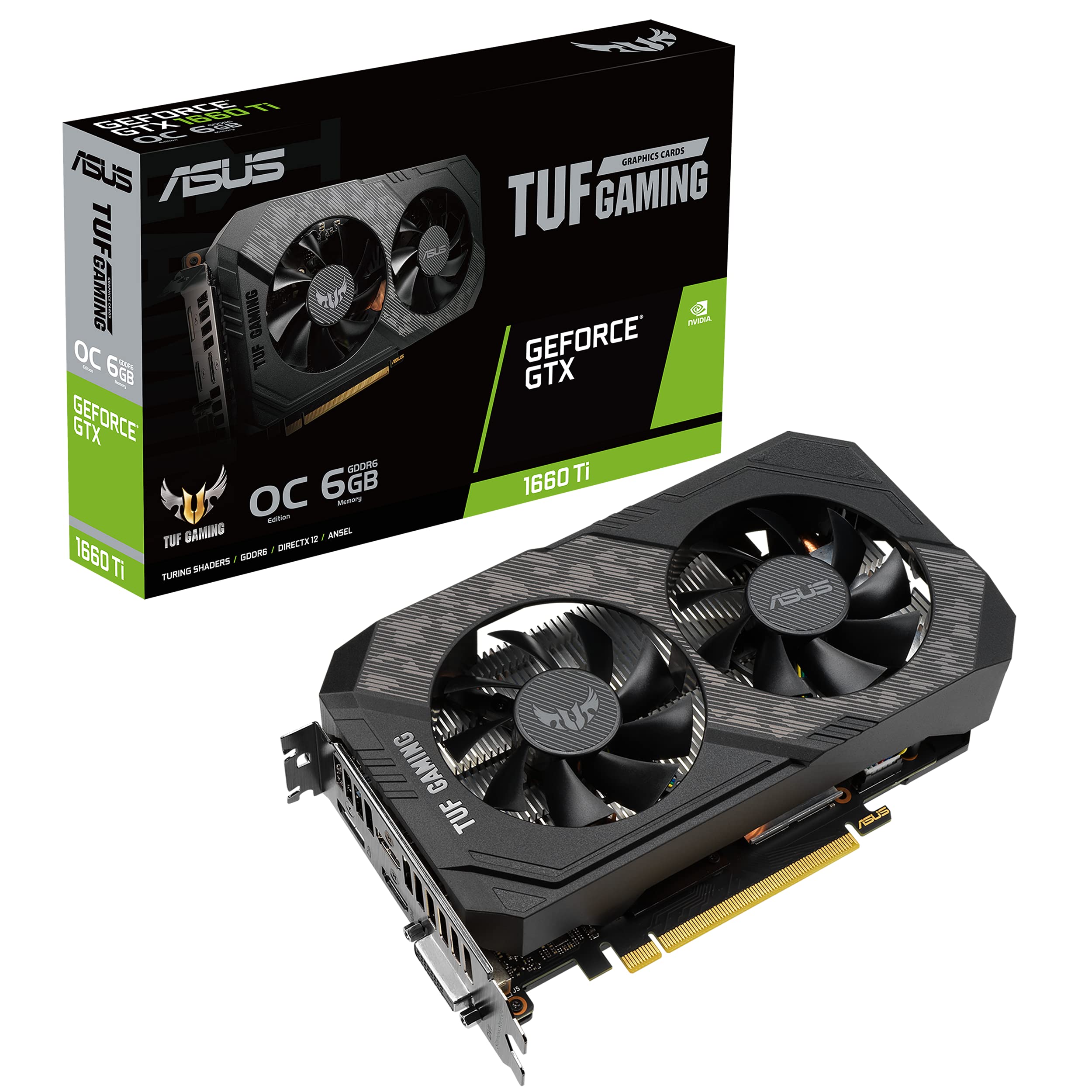 Amazon.com: ASUS TUF Gaming NVIDIA GeForce GTX 1660 Ti EVO OC