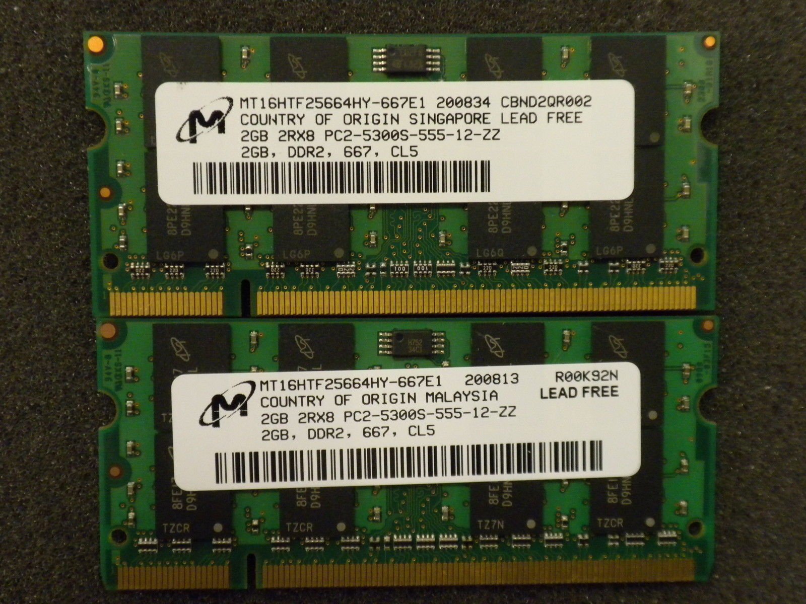 Amazon | 各社 PC2-5300S (DDR2-667) 2GB x 2枚組み 合計4GB SO-DIMM