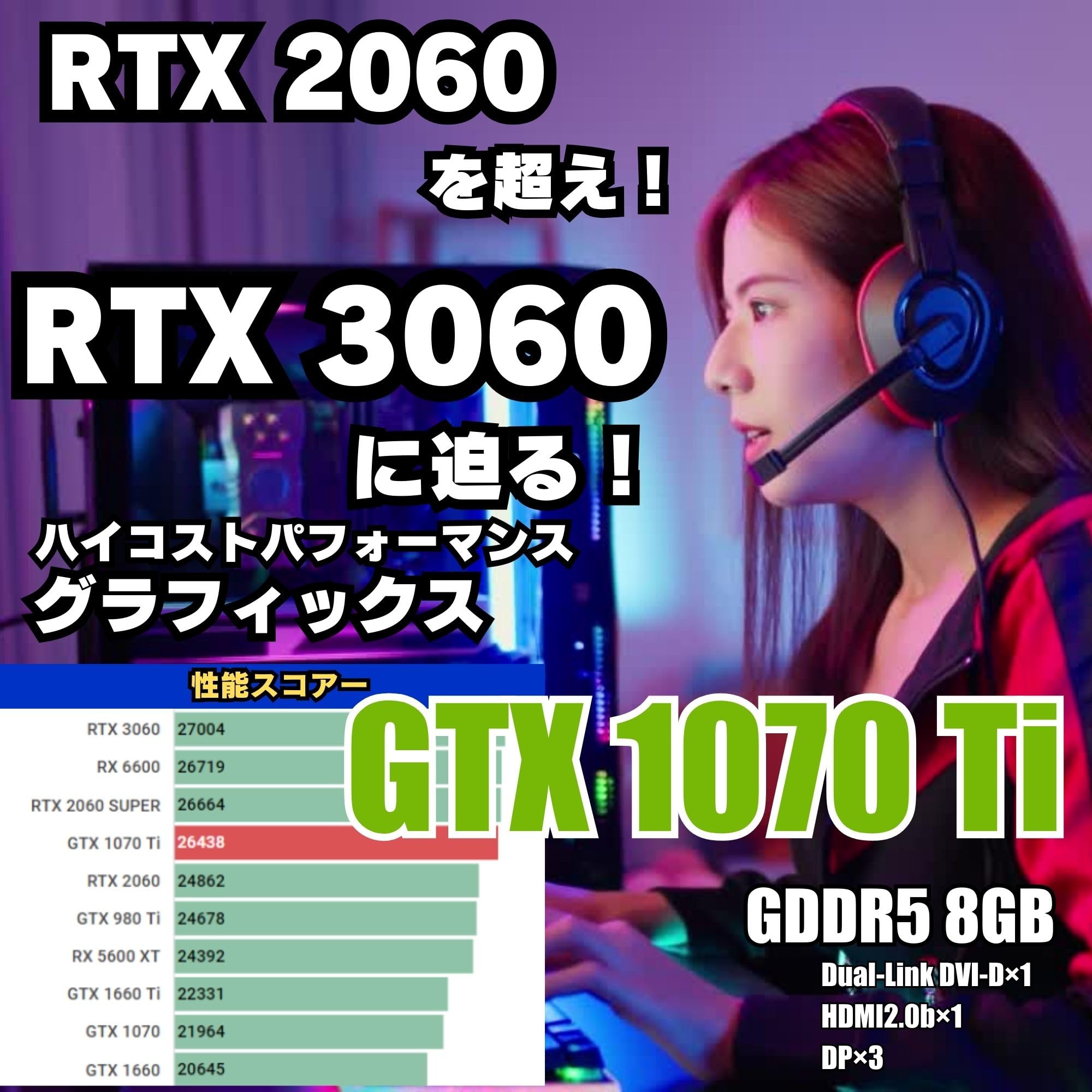 Amazon.co.jp: 【整備済み品】ゲーミングPC デスクトップ パソコン