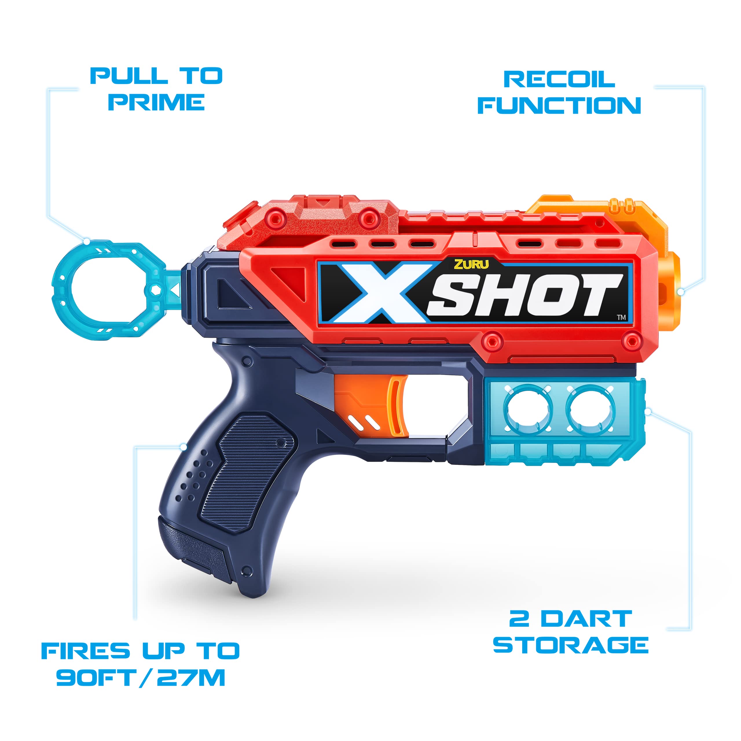 Amazon.co.jp: XSHOT エクセル ダブルキックバック (射撃ターゲット6個