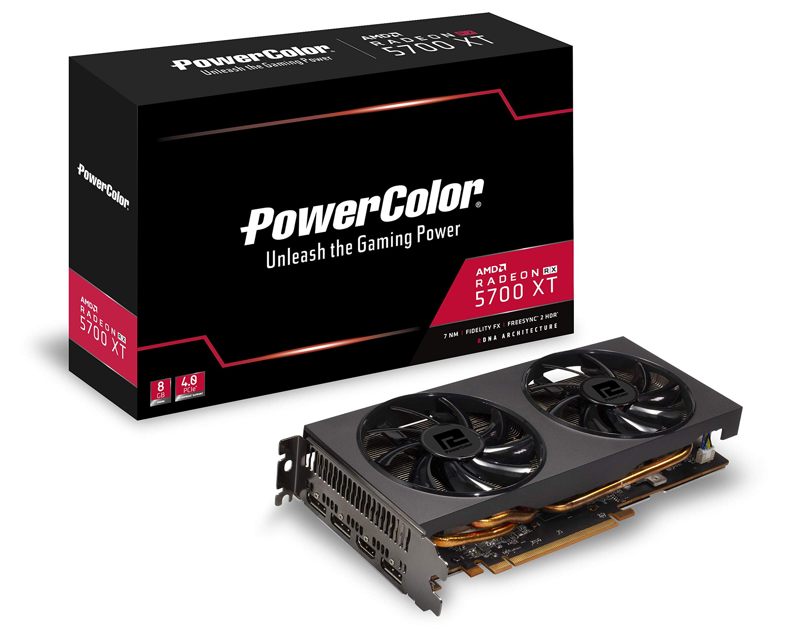 Amazon | PowerColor Radeon RX 5700 XT 8GB GDDR6 グラフィックカード