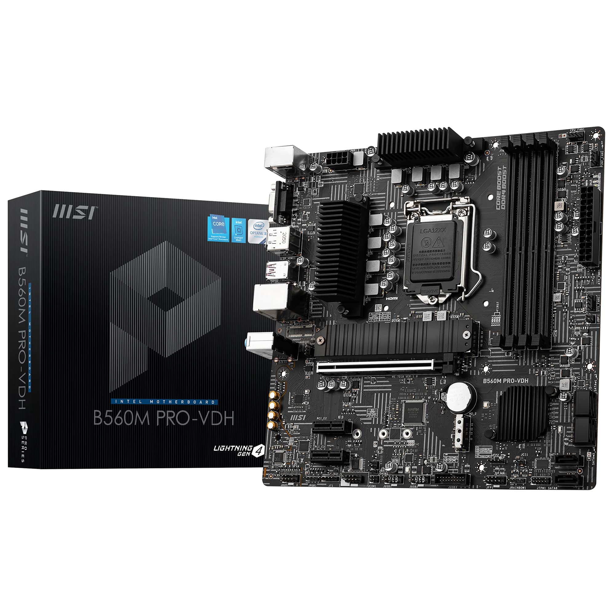 Amazon.com: MSI B560M PRO-VDH ProSeries Motherboard (Micro-ATX