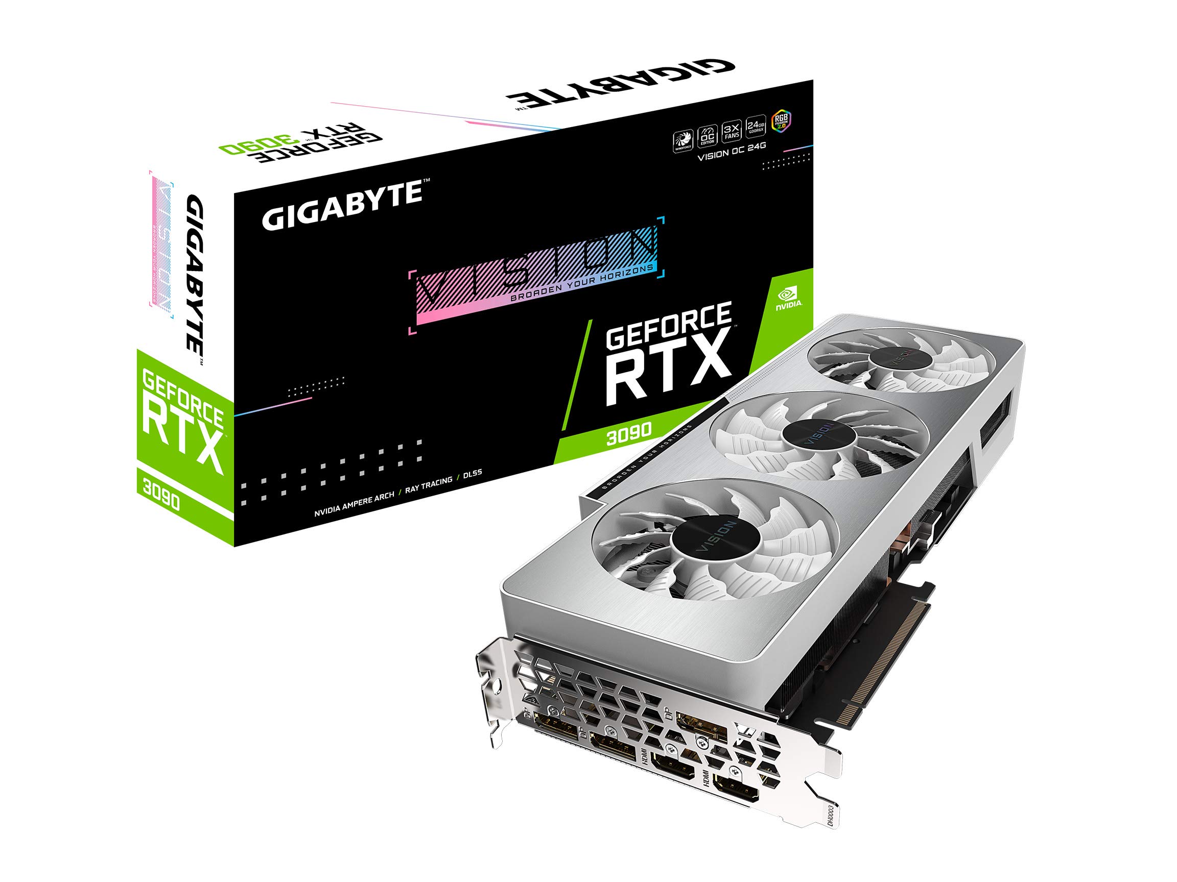 Amazon.com: GIGABYTE GeForce RTX 3090 Vision OC 24G Graphics Card