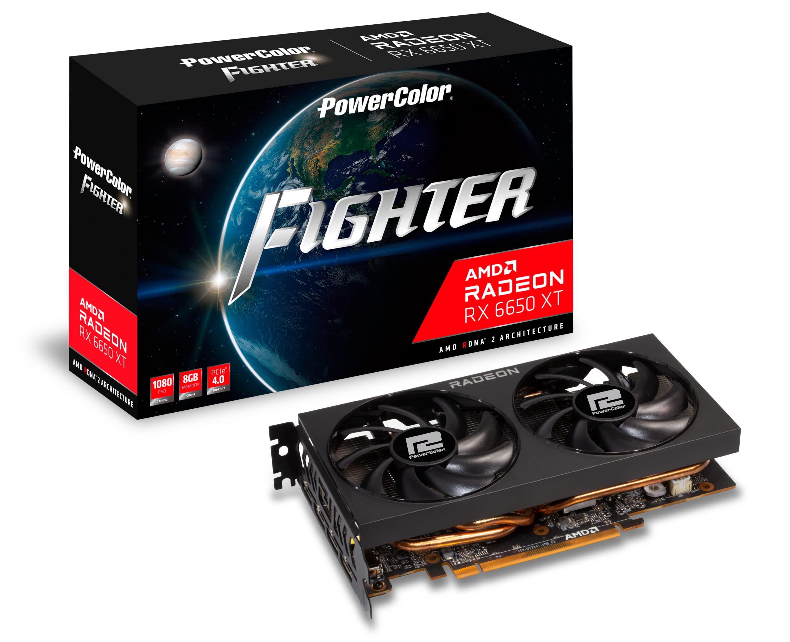 Amazon | PowerColor Fighter AMD Radeon RX 6650 XT グラフィック