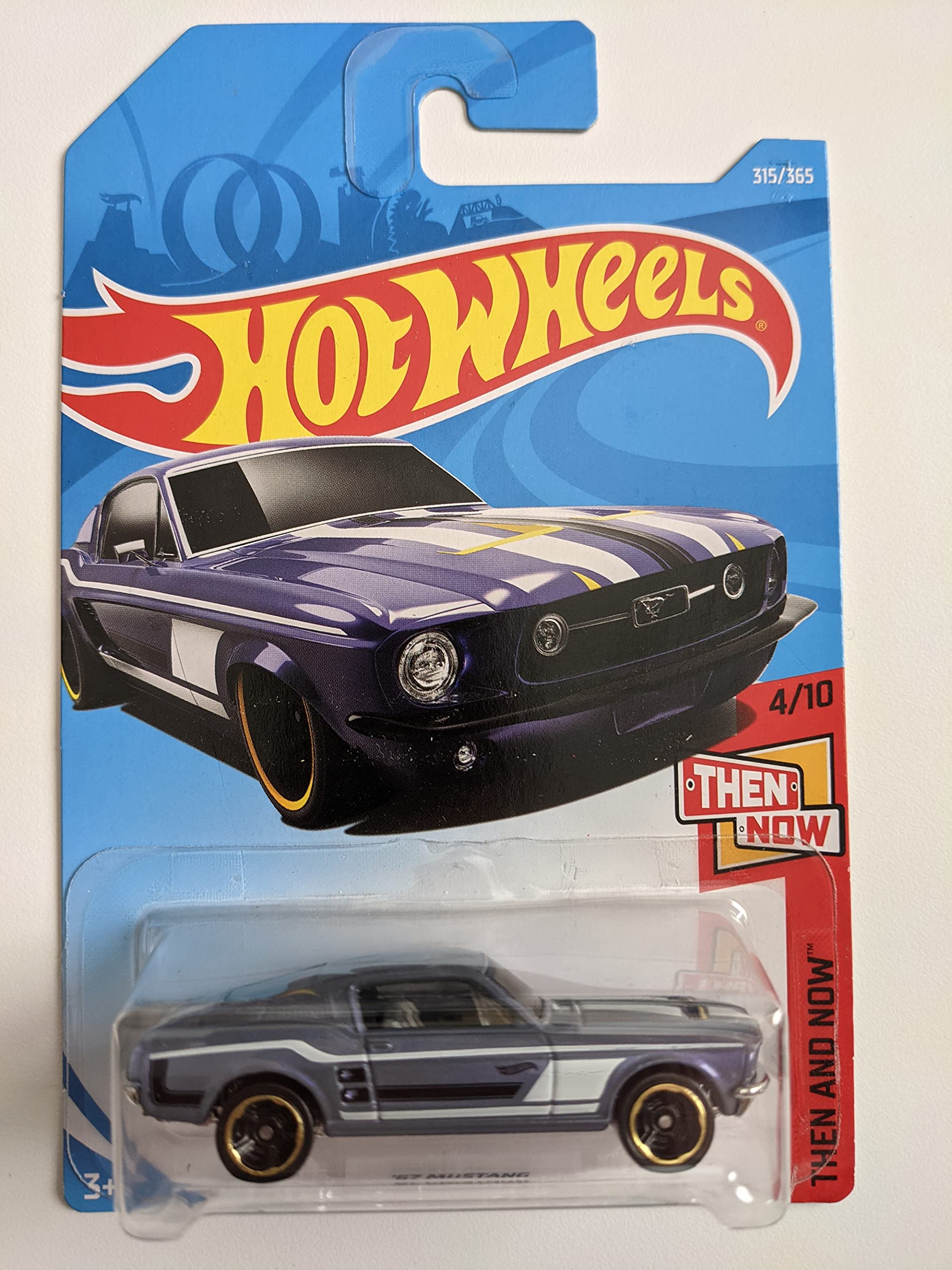 Amazon.co.jp: Hot Wheels Then and Now 4/10, Purple '67 Mustang 315