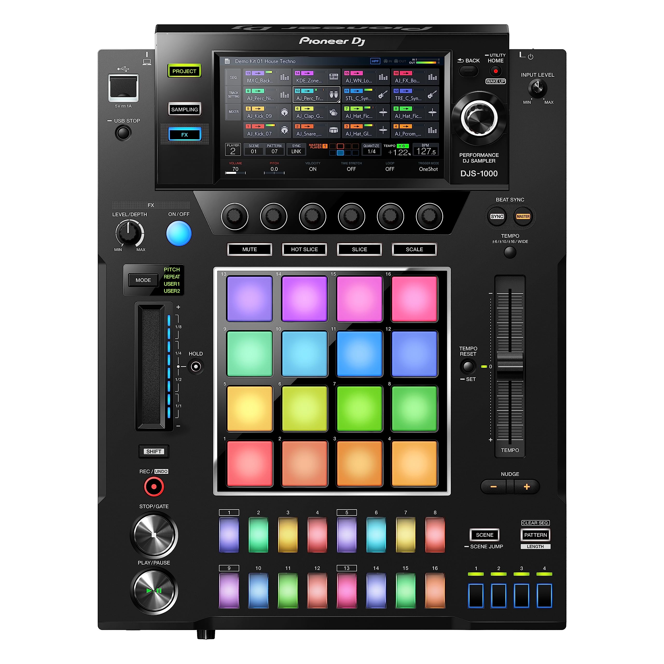 Amazon.com: Pioneer DJ DJS-1000 Standalone DJ Sampler : Musical