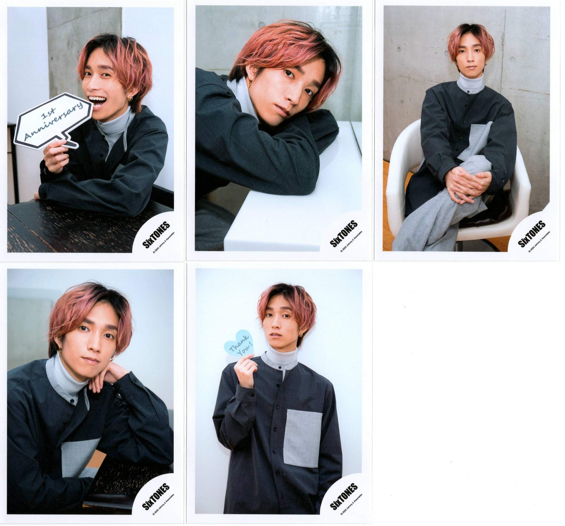 Amazon.co.jp: 田中樹 Sixtones 1st Anniversary グッズ 撮影 オフ