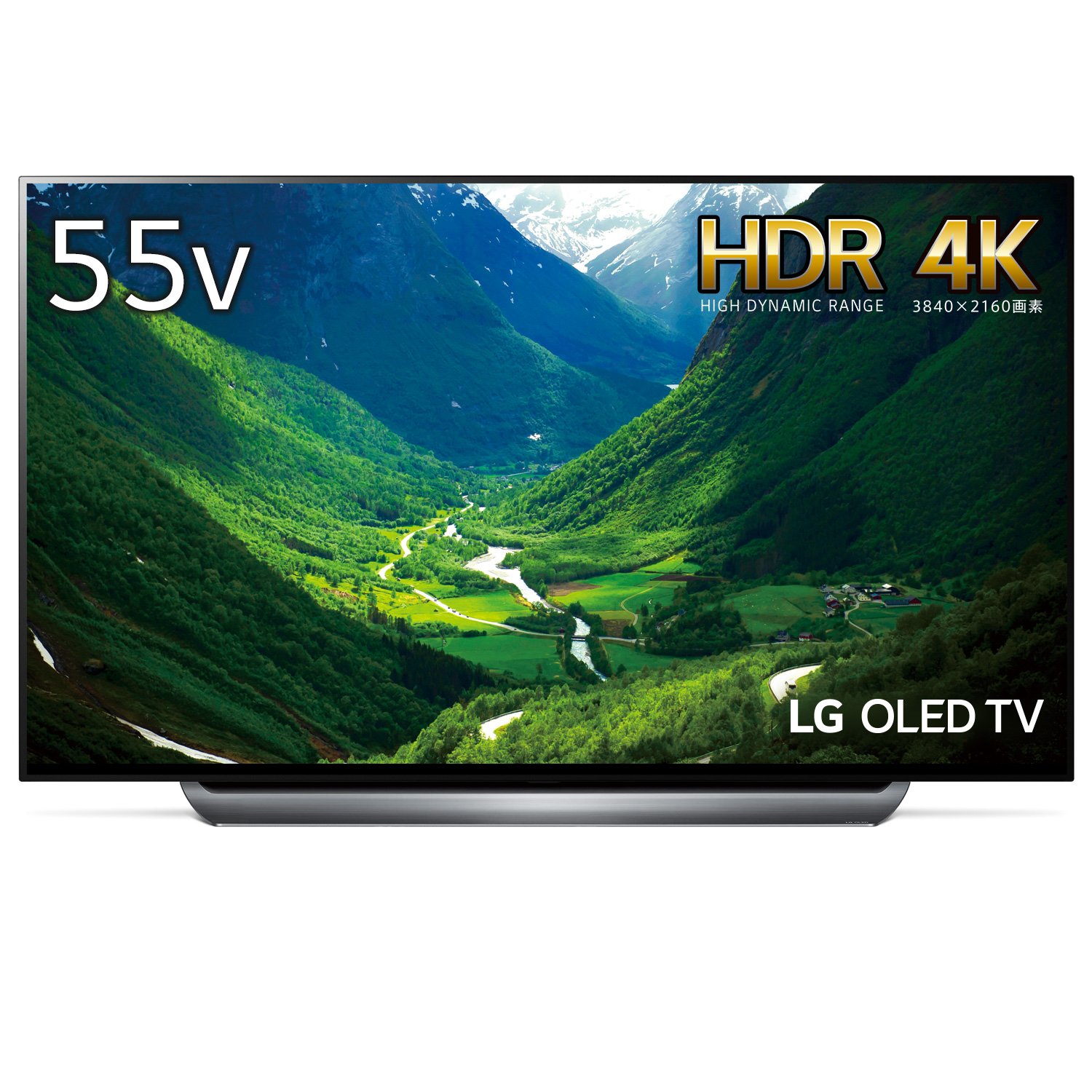 Amazon | LG 55V型 有機EL テレビ OLED55C8PJA 4K ドルビービジョン