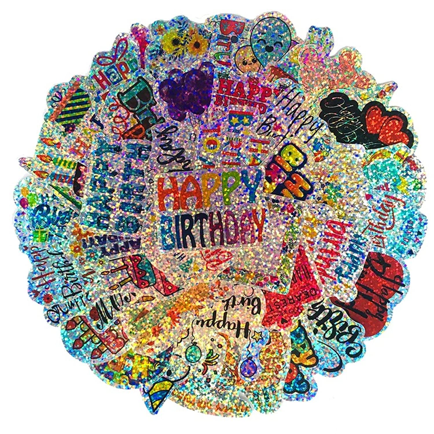 Amazon.co.jp: 【Haruhana】プリズム バラエティーステッカーシリーズ